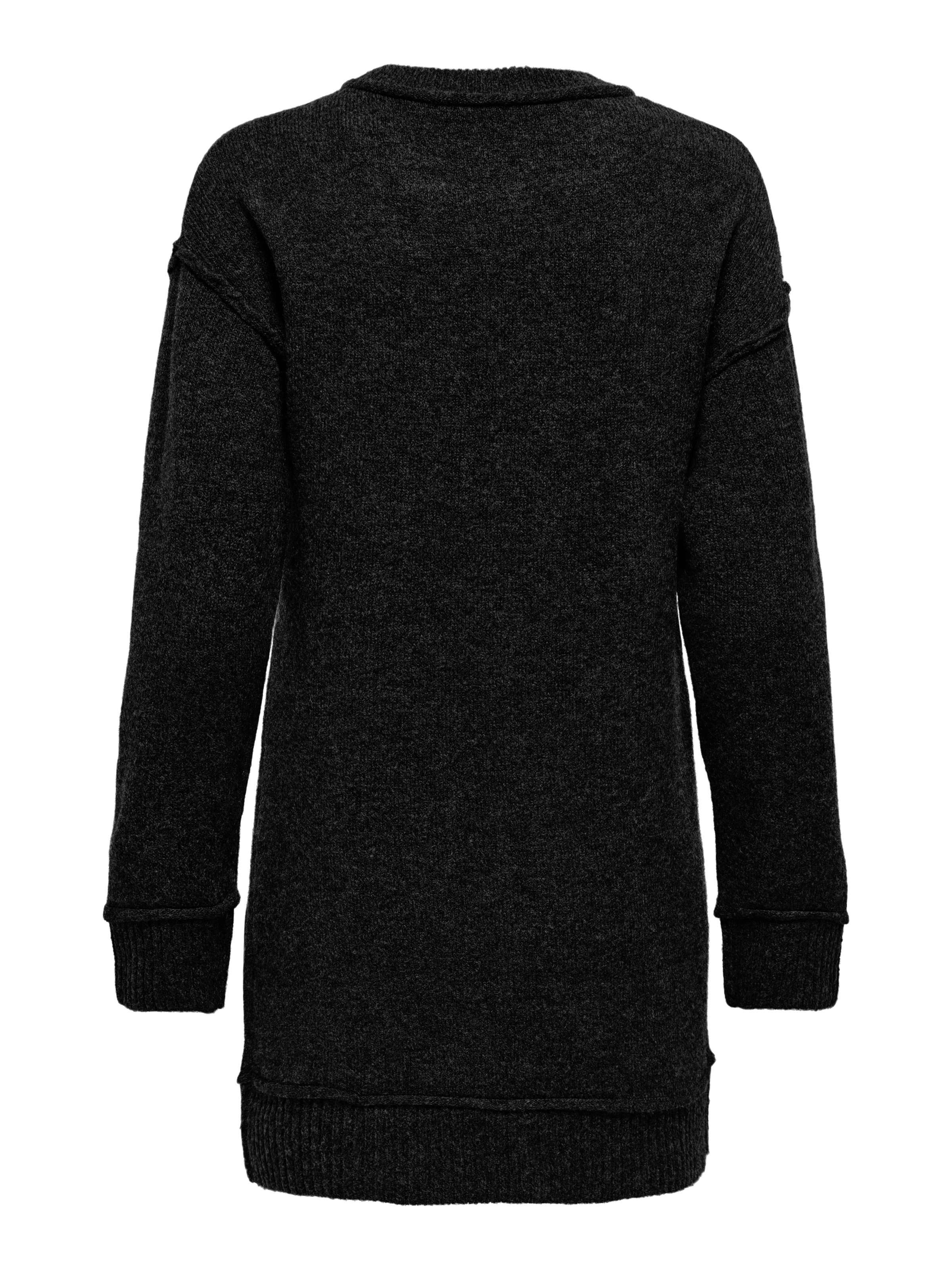 ONLY Midikleid »ONLHAZEL LS O-NECK DRESS BF KNT« Sommerkleid