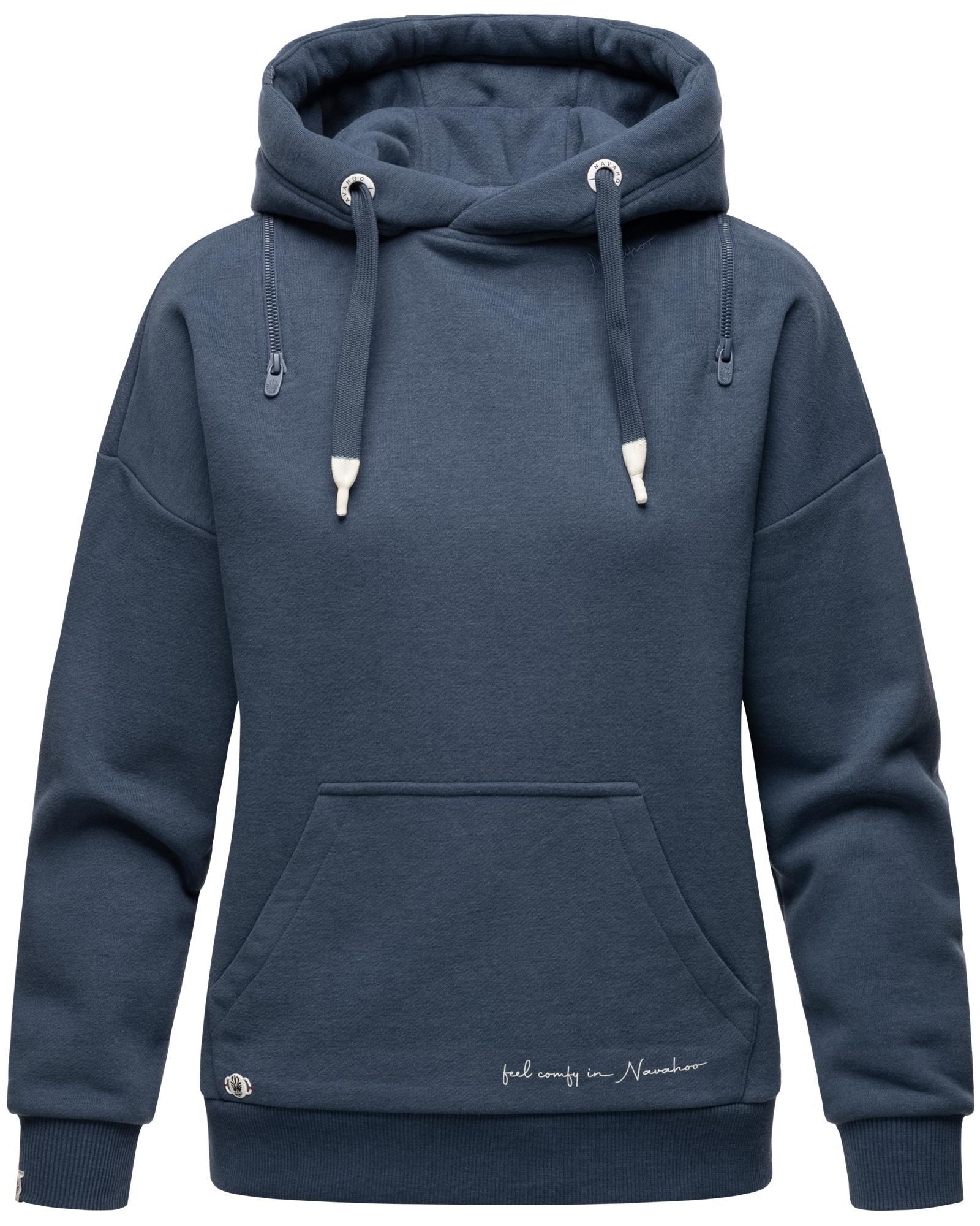 Navahoo Kapuzensweatshirt »Zuckerbärchen«, Kuscheliger Hoodie mit breiten Tunnelzugkordeln