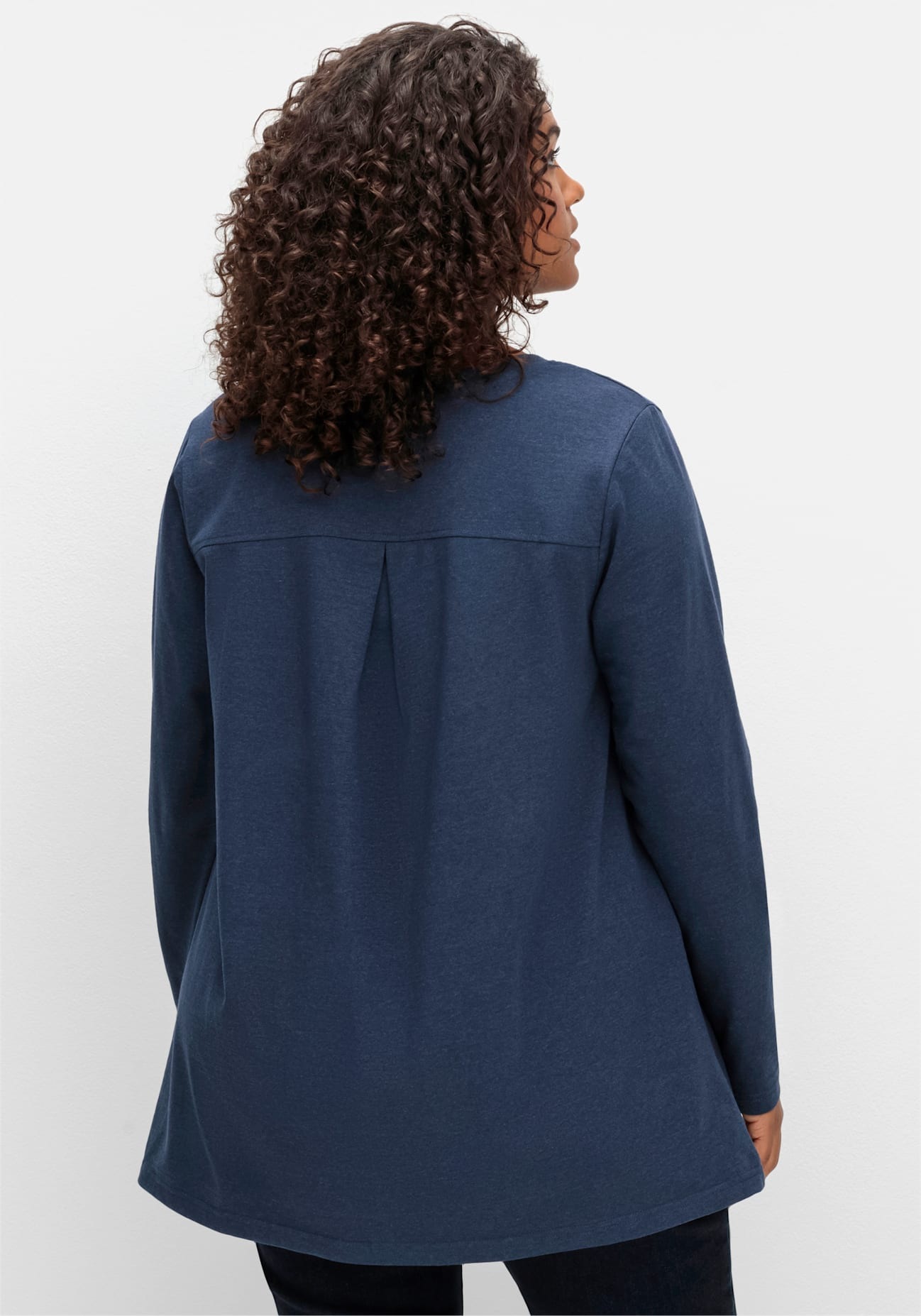 Sheego Langarmshirt »Langarmshirt«, (1 tlg.)