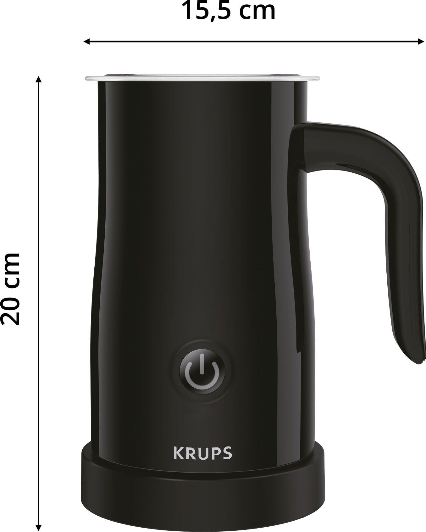 Krups Kaffeevollautomat »EA910B.23 Sensation Milk Bundle«, mit