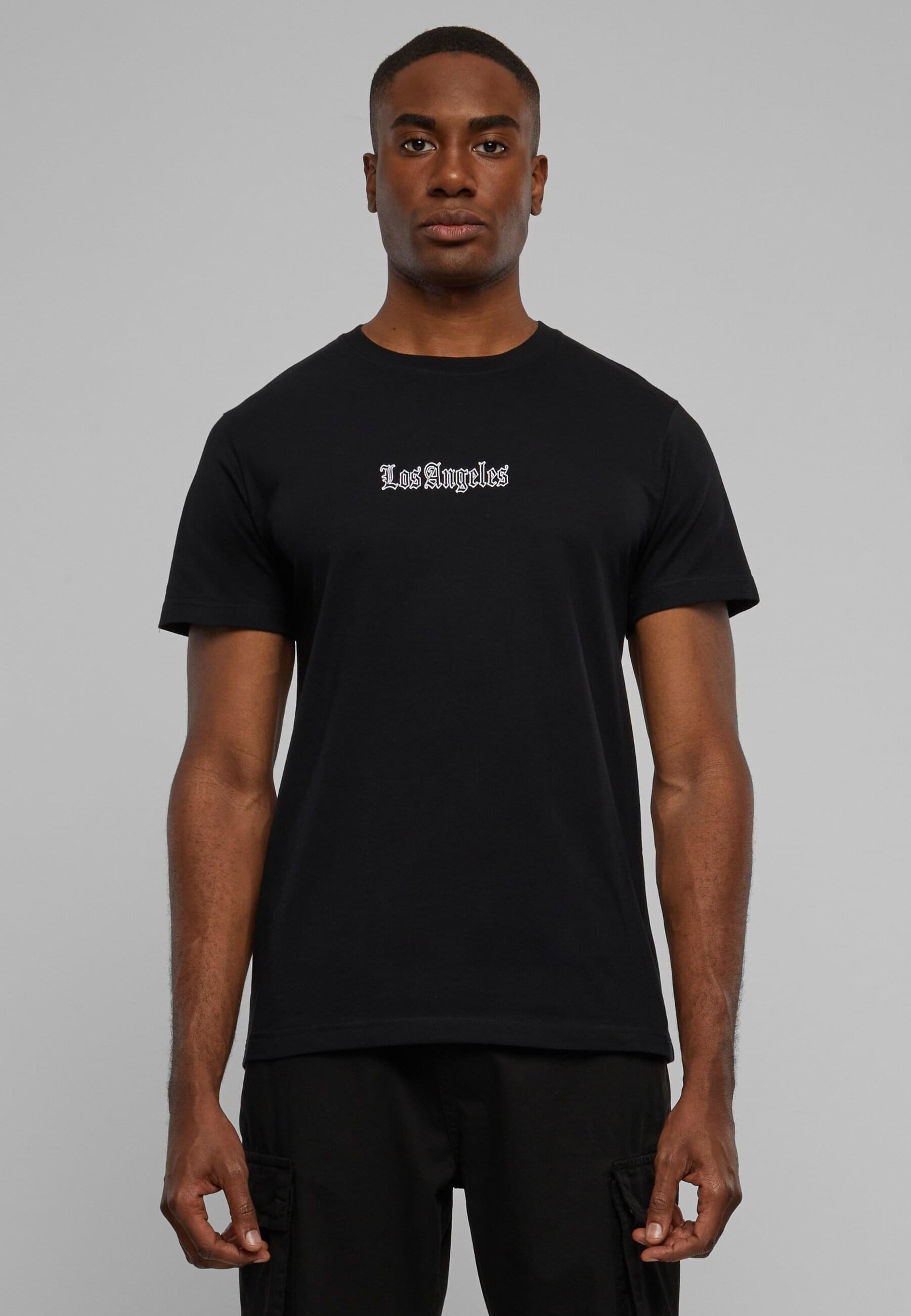 MisterTee T-Shirt »MisterTee Herren Los Angeles EMB Tee«, (1 tlg.)