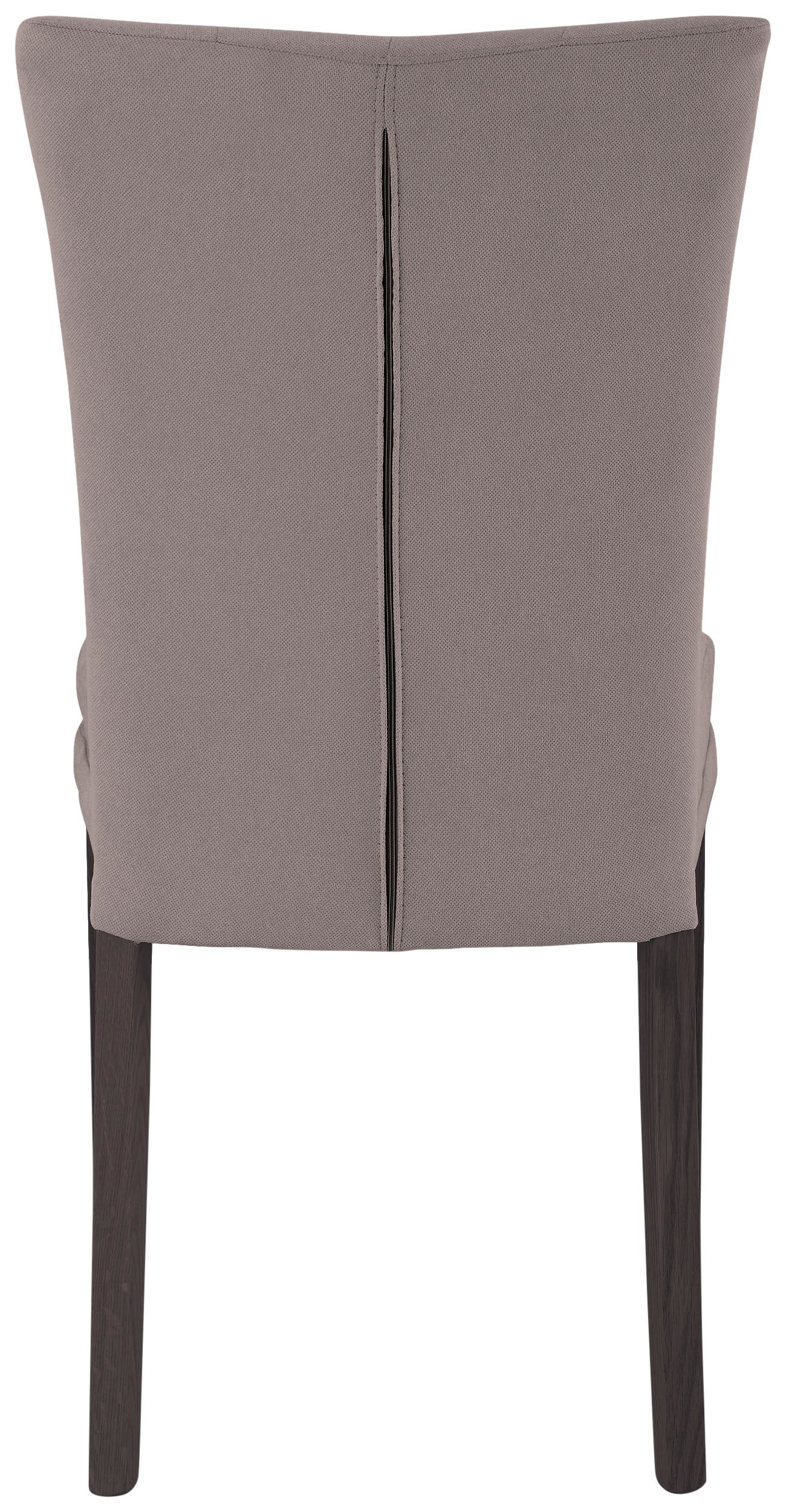 Home affaire 4-Fußstuhl »Colorado«, (Set), 2 St., Luxus-Microfaser, Beine aus Buche, wengefarben lackiert, Im 2er, 4er oder 6er-Set