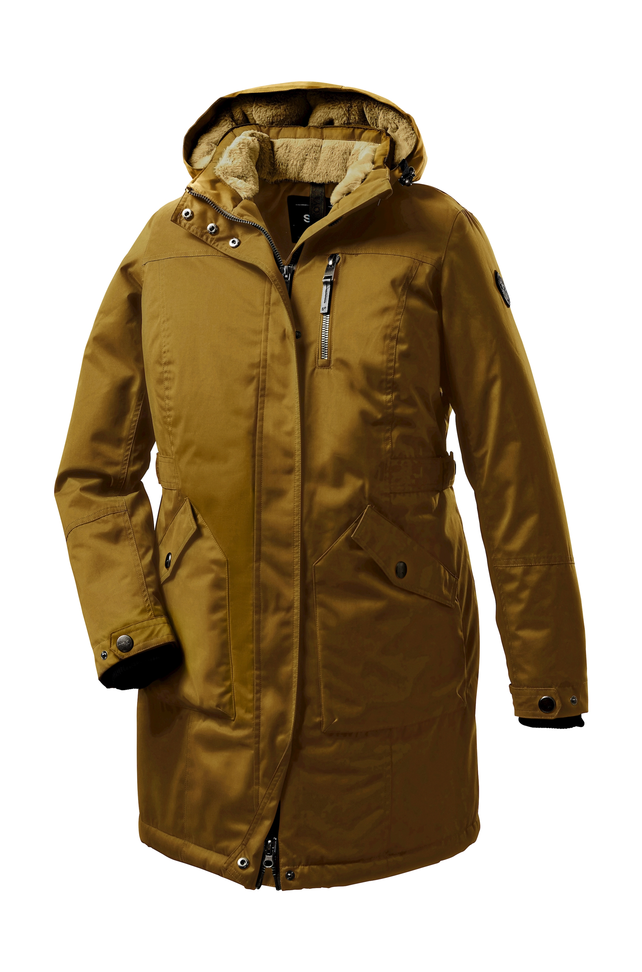 STOY Parka "STW 2 WMN PRK", Wasserdichter, atmungsaktiver Parka mit abnehmb günstig online kaufen