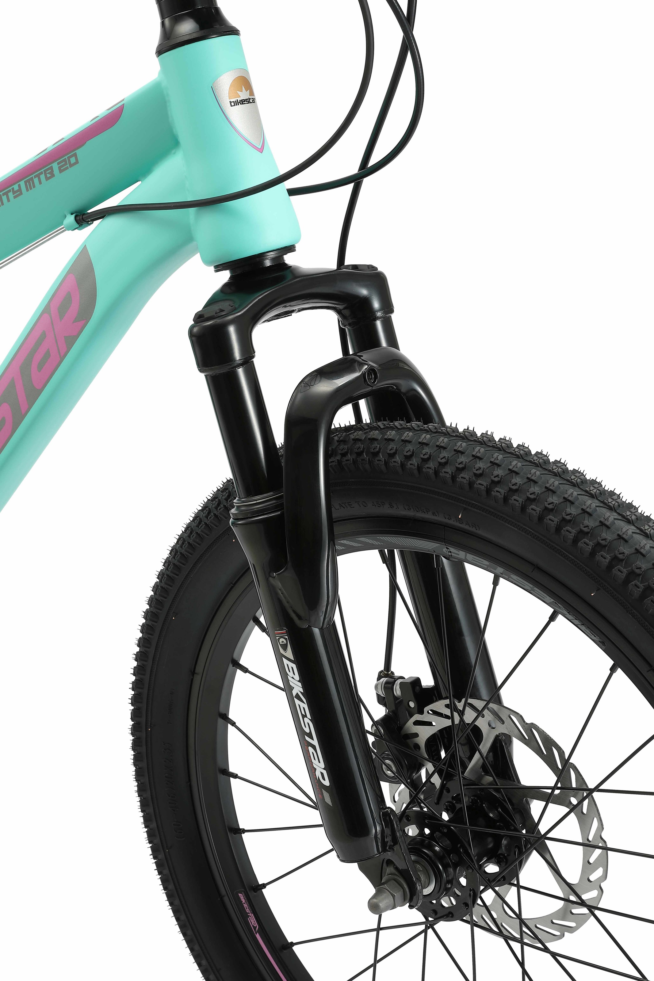 Bikestar Jugendfahrrad, 7 Gang, Shimano, RD-TY21 Schaltwerk, Kettenschaltung