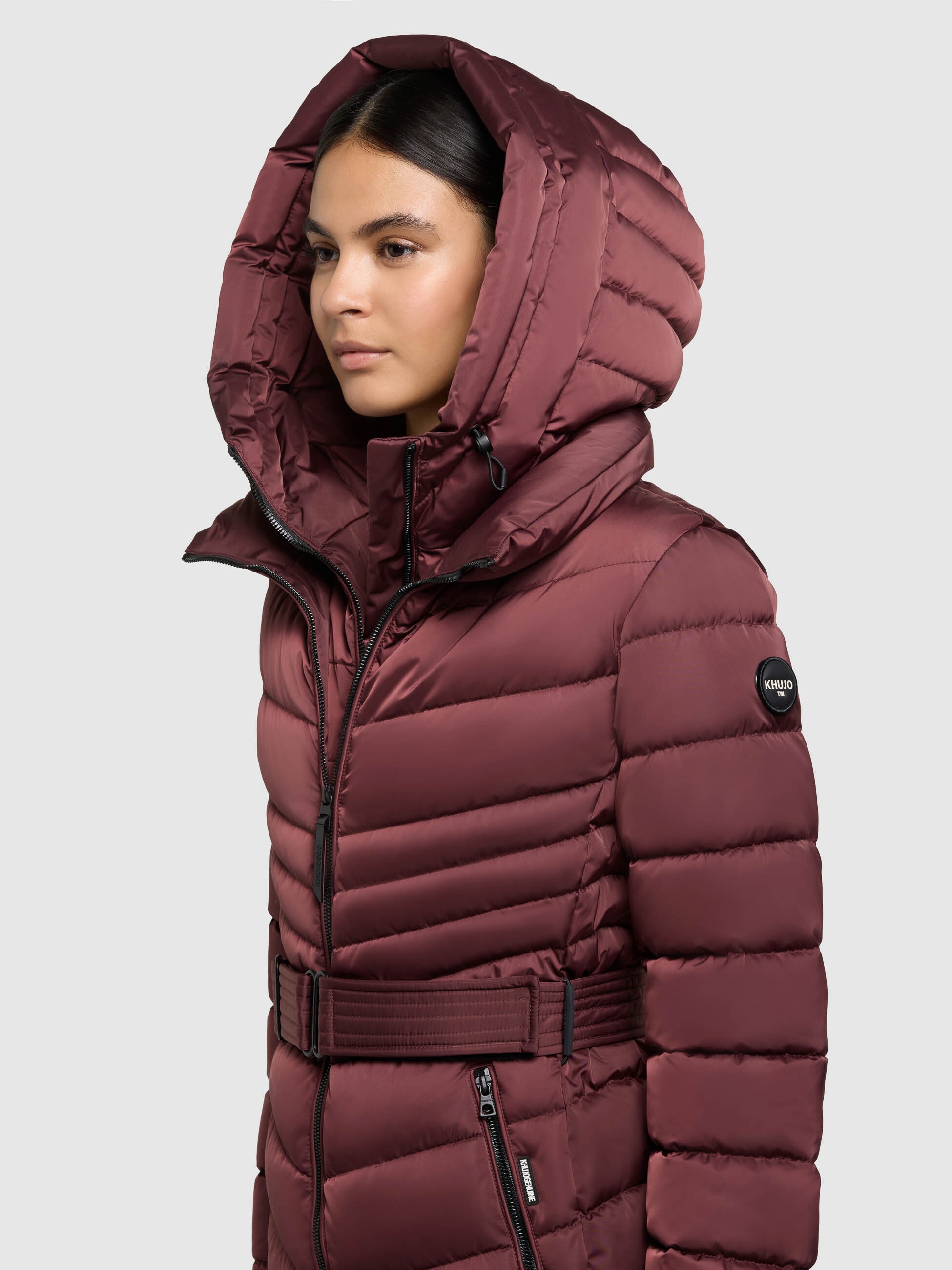 khujo Steppjacke »KINA« mit Kapuze