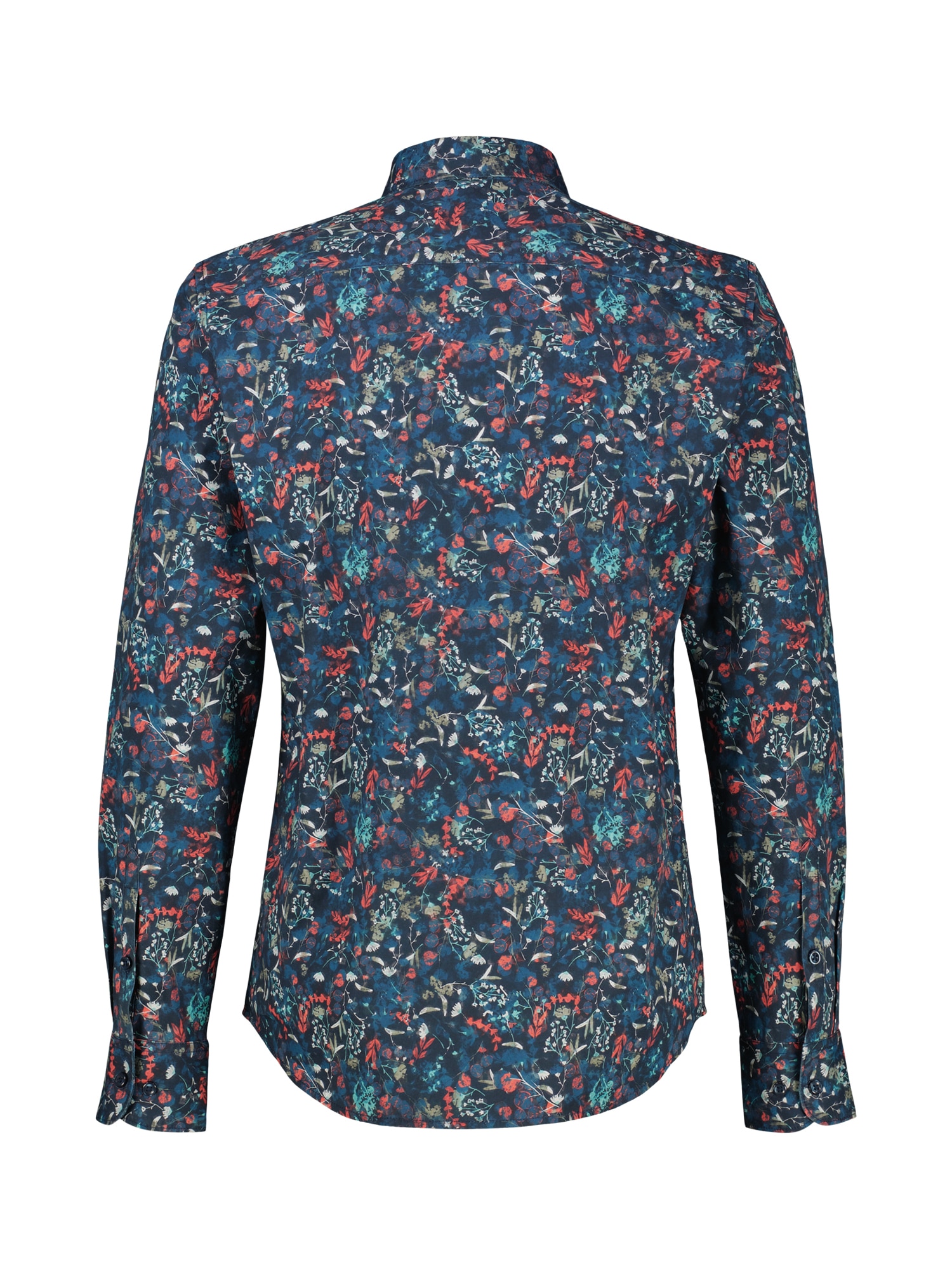 LERROS Langarmhemd »LERROS Langarmhemd mit floralem Printmuster«