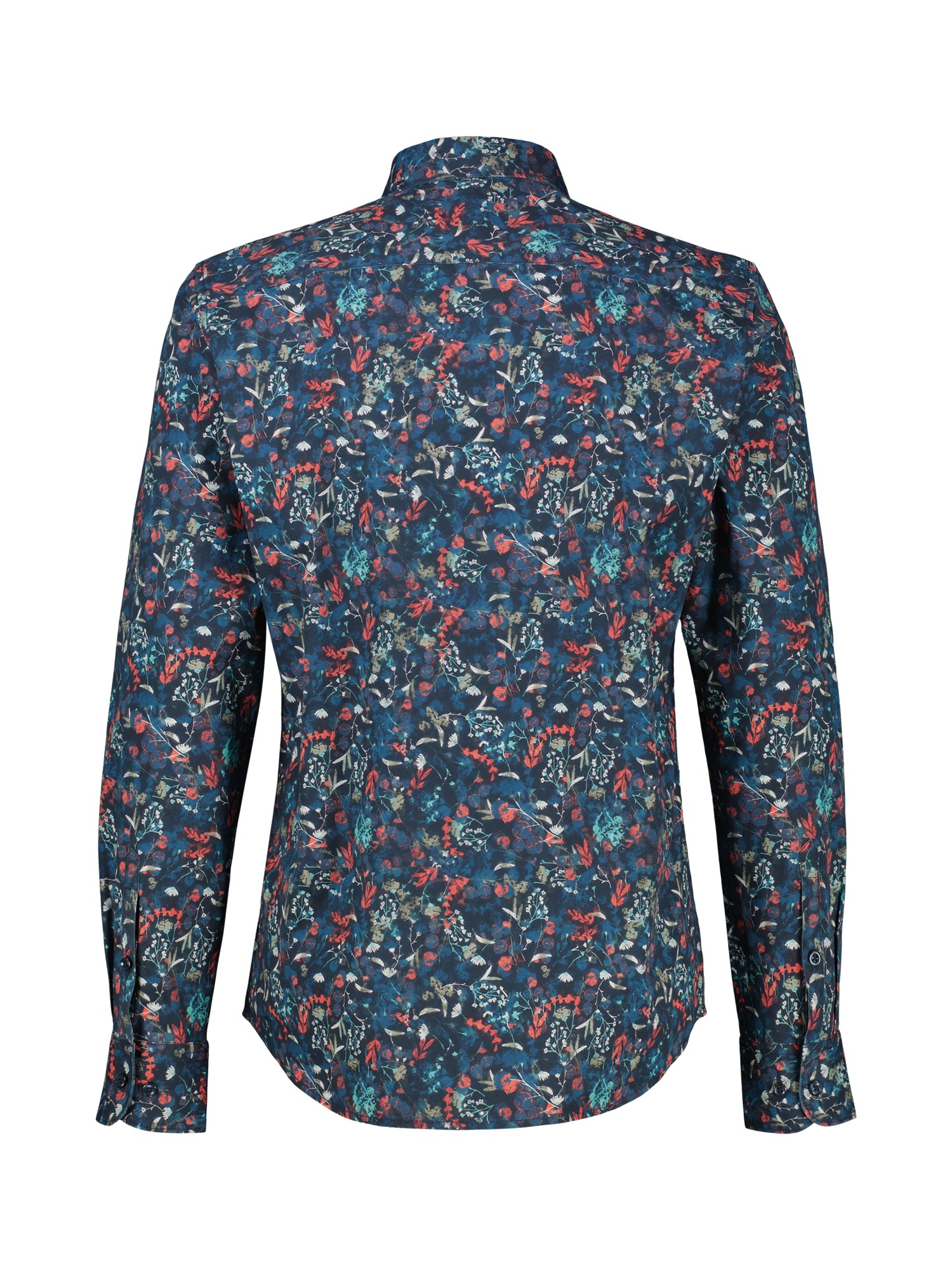 Thumbnail - LERROS Langarmhemd "Langarmhemd mit floralem Printmuster"