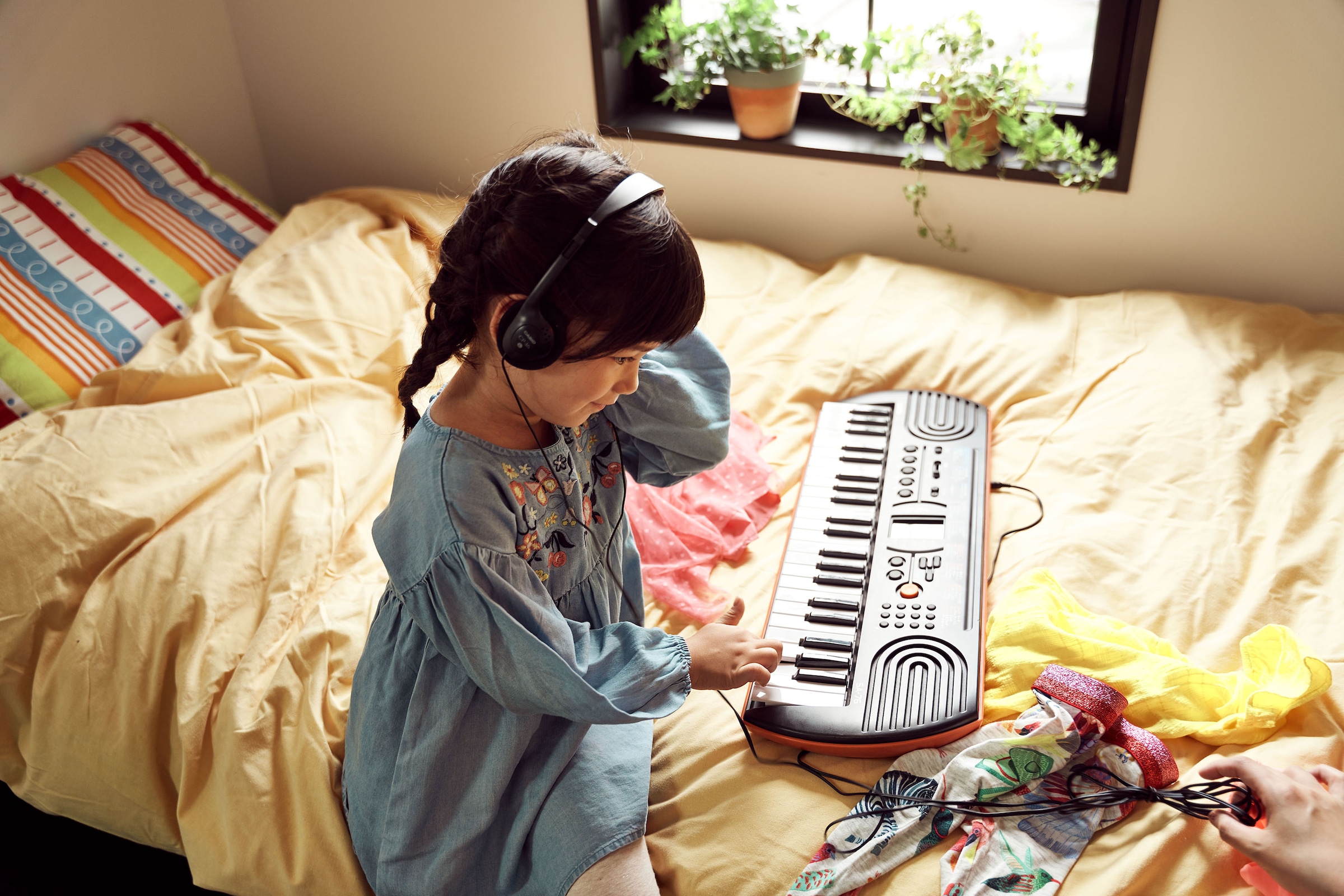 CASIO Home-Keyboard »Mini-Keyboard SA-76«, mit 44 Minitasten