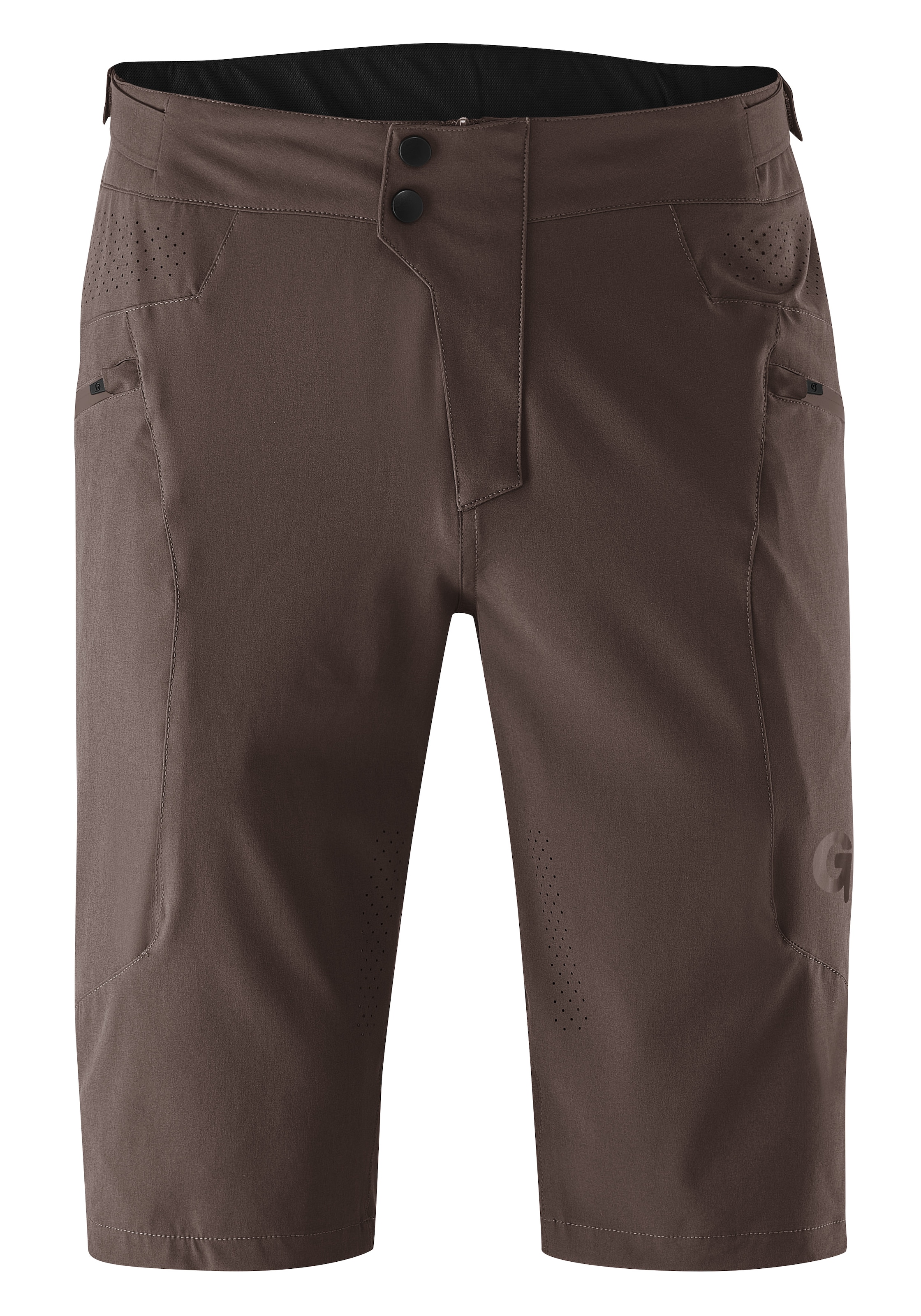 Gonso Radhose "VALDES", Herren Bike-Shorts, atmungsaktive MTB Fahrradhose, Bund regulierbar