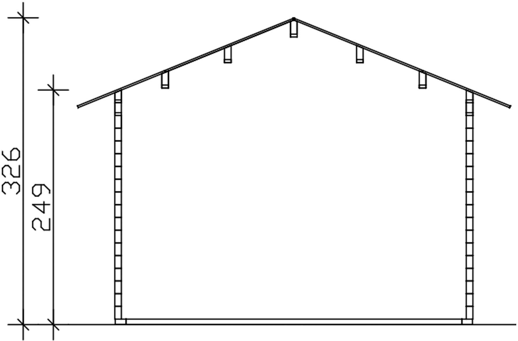 Skanholz Gartenhaus »Montreal 2«
