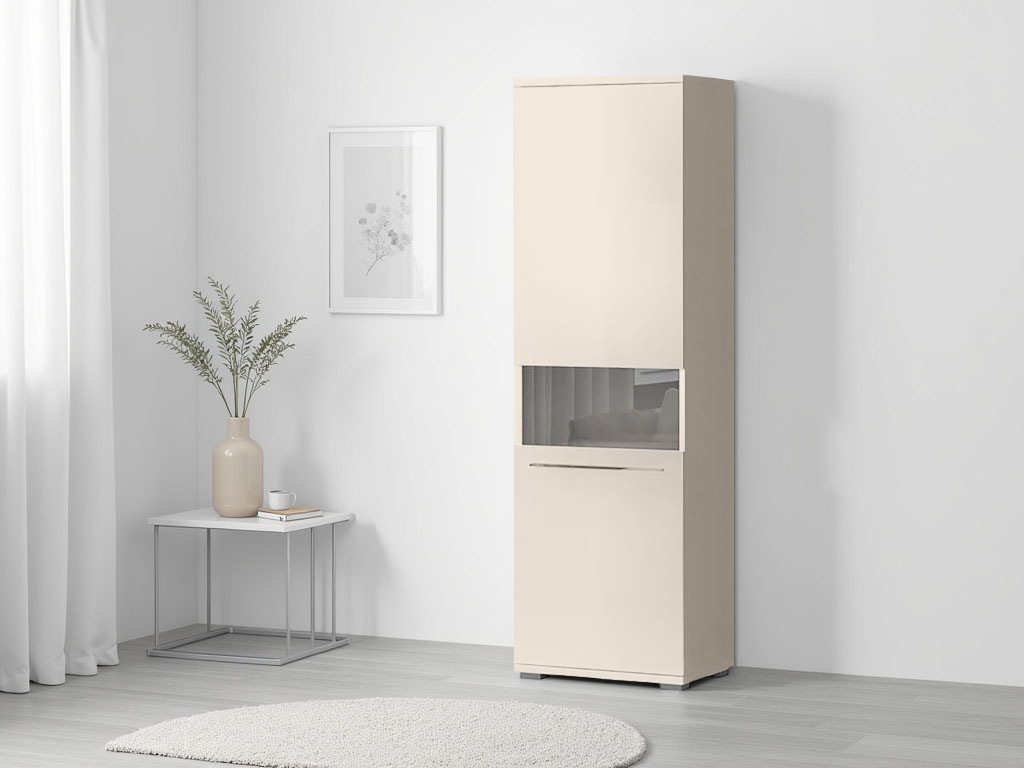 Places of Style Vitrine "Piano", (H/B/T): 193/60/40,2cm), UV lackiert, Soft günstig online kaufen