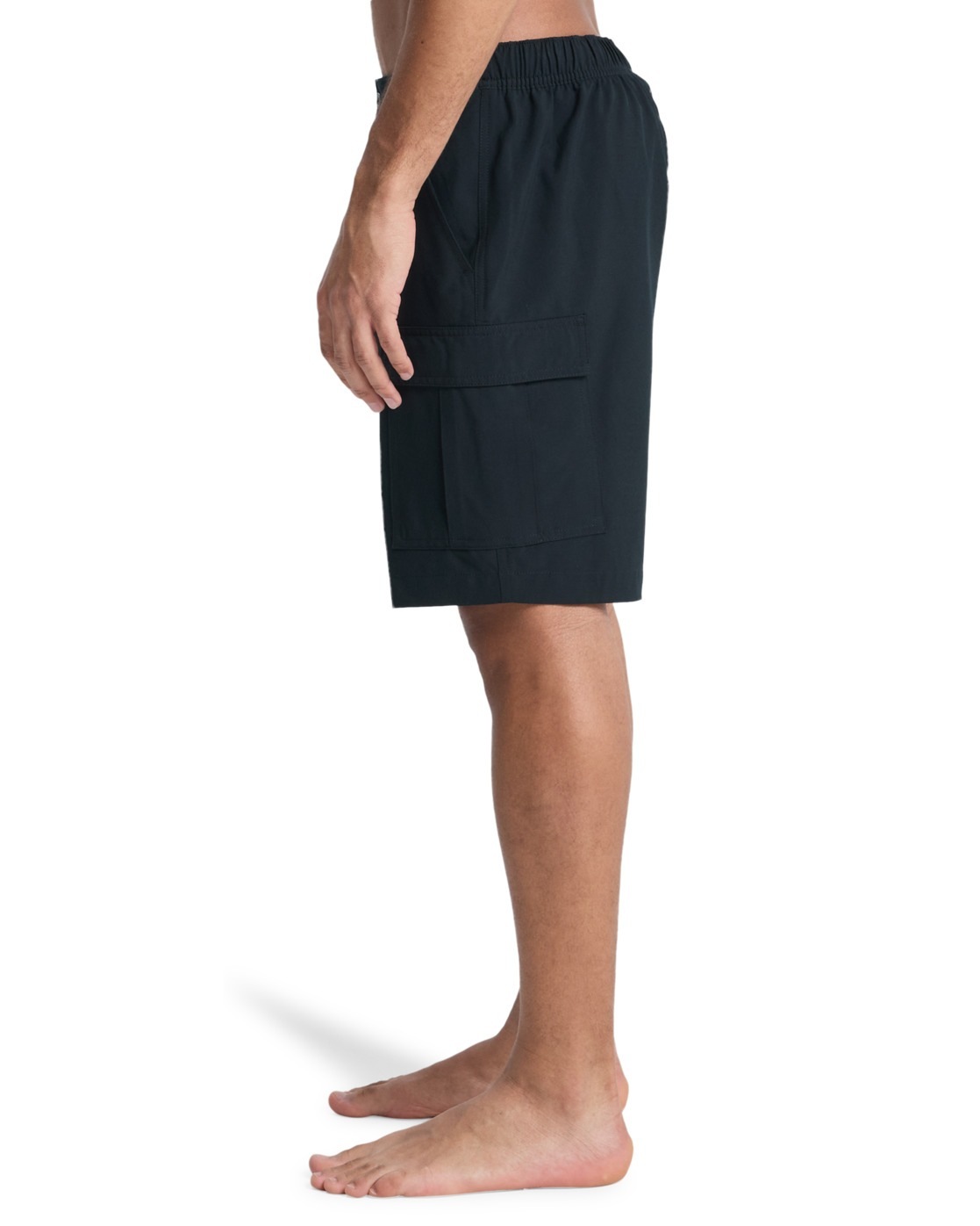 Bermudas QUIKSILVER "Half 19", Herren, Gr. 31SM, schwarz, Obermaterial: 92% Microfaser, 8% Elasthan;, Hosen Bermudas 3