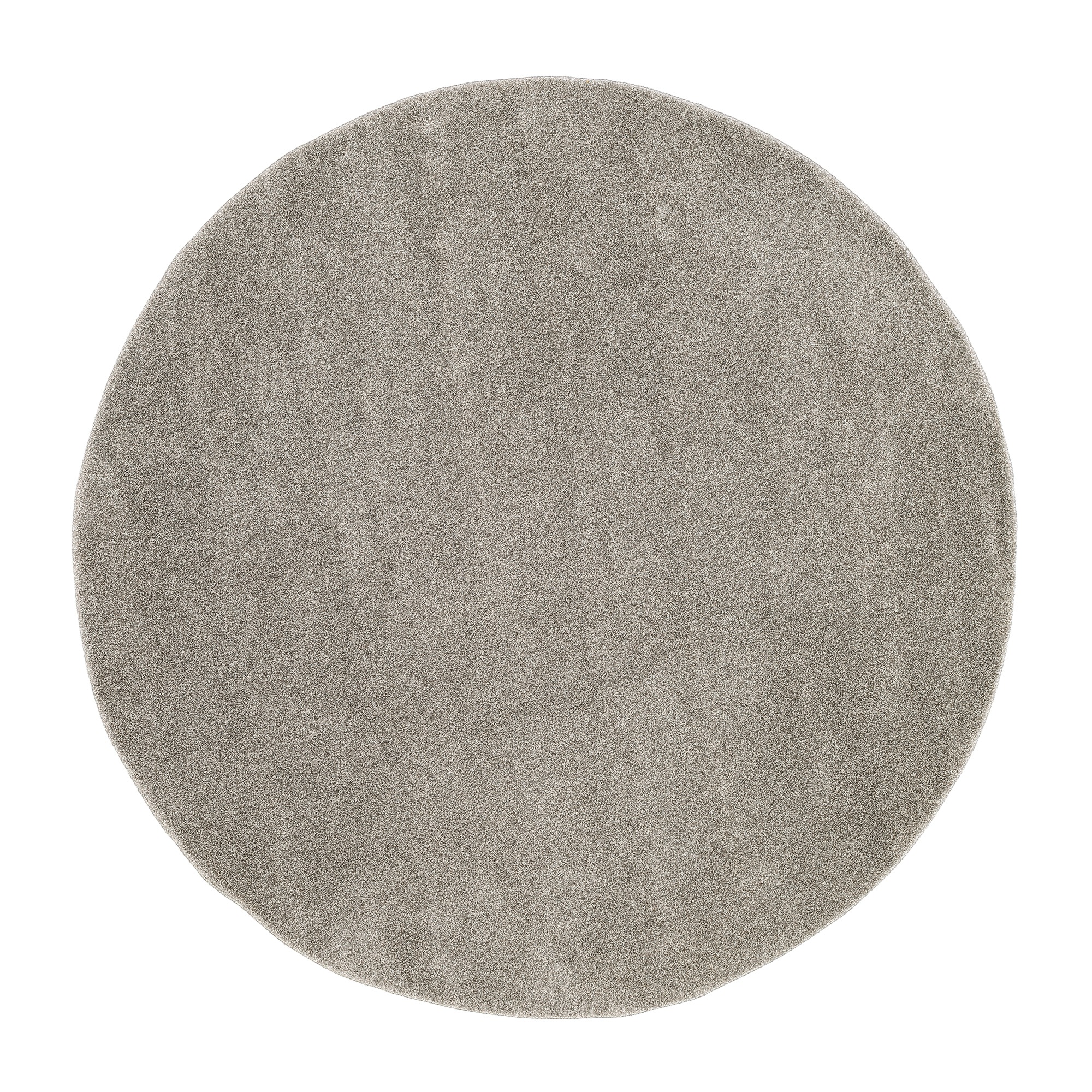 Teppich OCI DIE TEPPICHMARKE "NEW VILLA MELANGE, auch in rechteckig", braun (hellbraun), H:20mm Ø:160cm, Polypropylen, Teppiche, Teppich, dichter Shaggy, melierte uni Farben, robuster Hochflor, Wohnzimmer 2