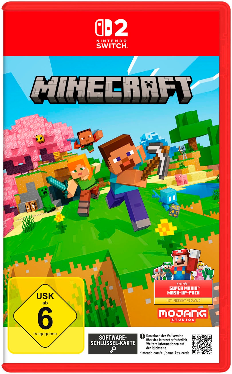 Spielesoftware "Minecraft", Nintendo Switch 2, bunt, NINTENDO SWITCH 2, Spielesoftware