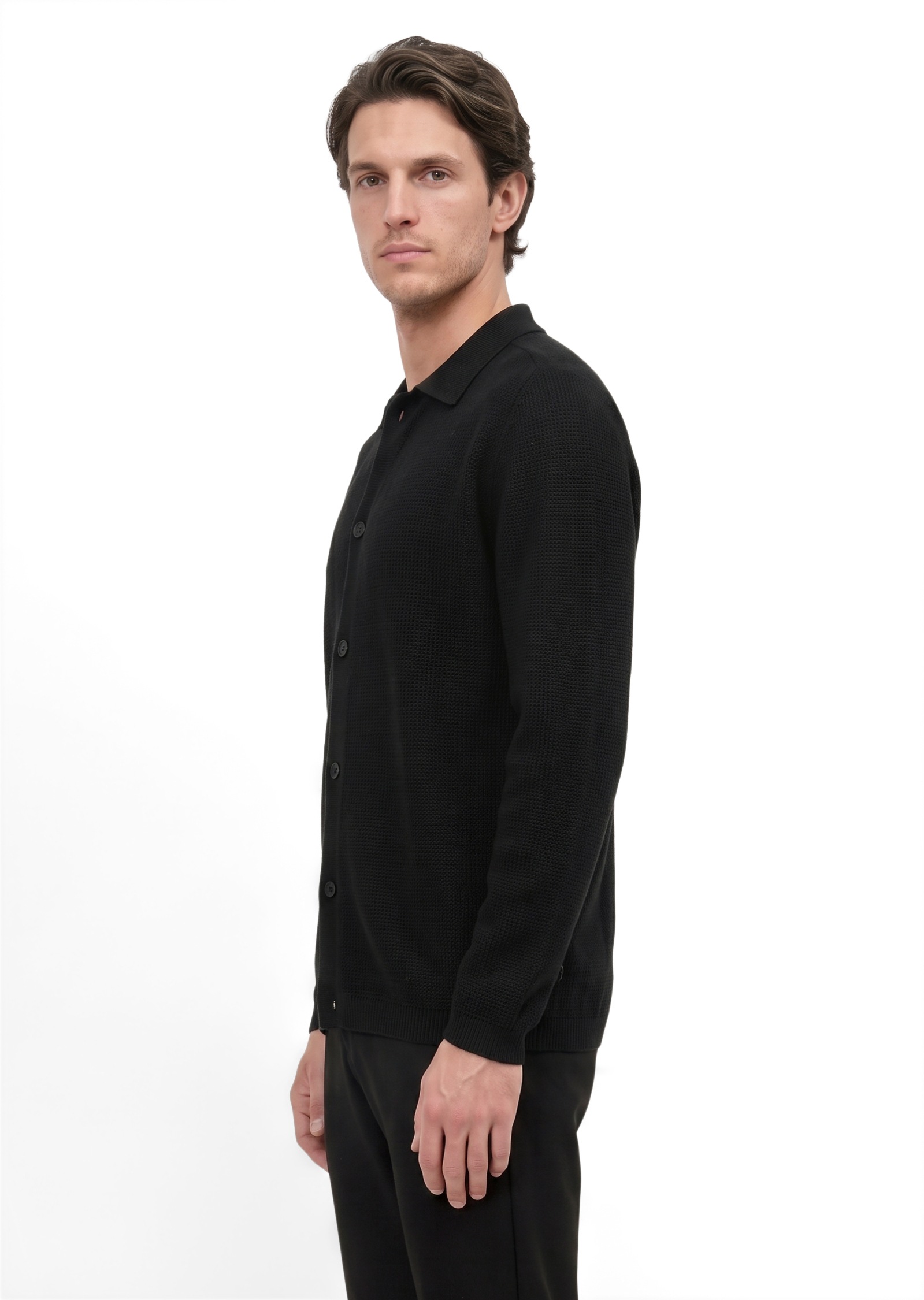 Marc O'Polo Langarmhemd »aus feiner Merinowolle«