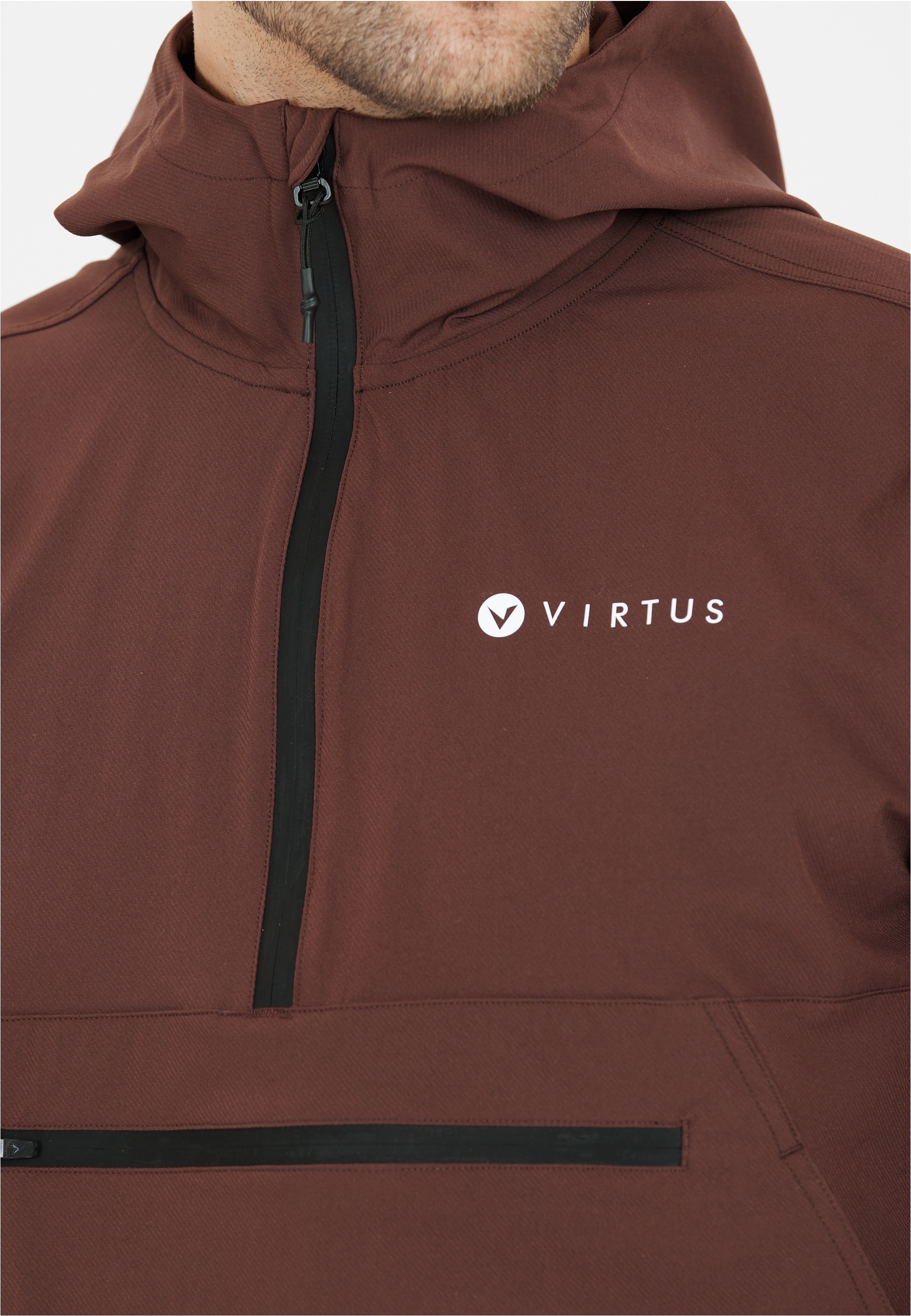 Virtus Trainingsjacke »Jayson«, Im Anorak-Design mit Stretchfunktion