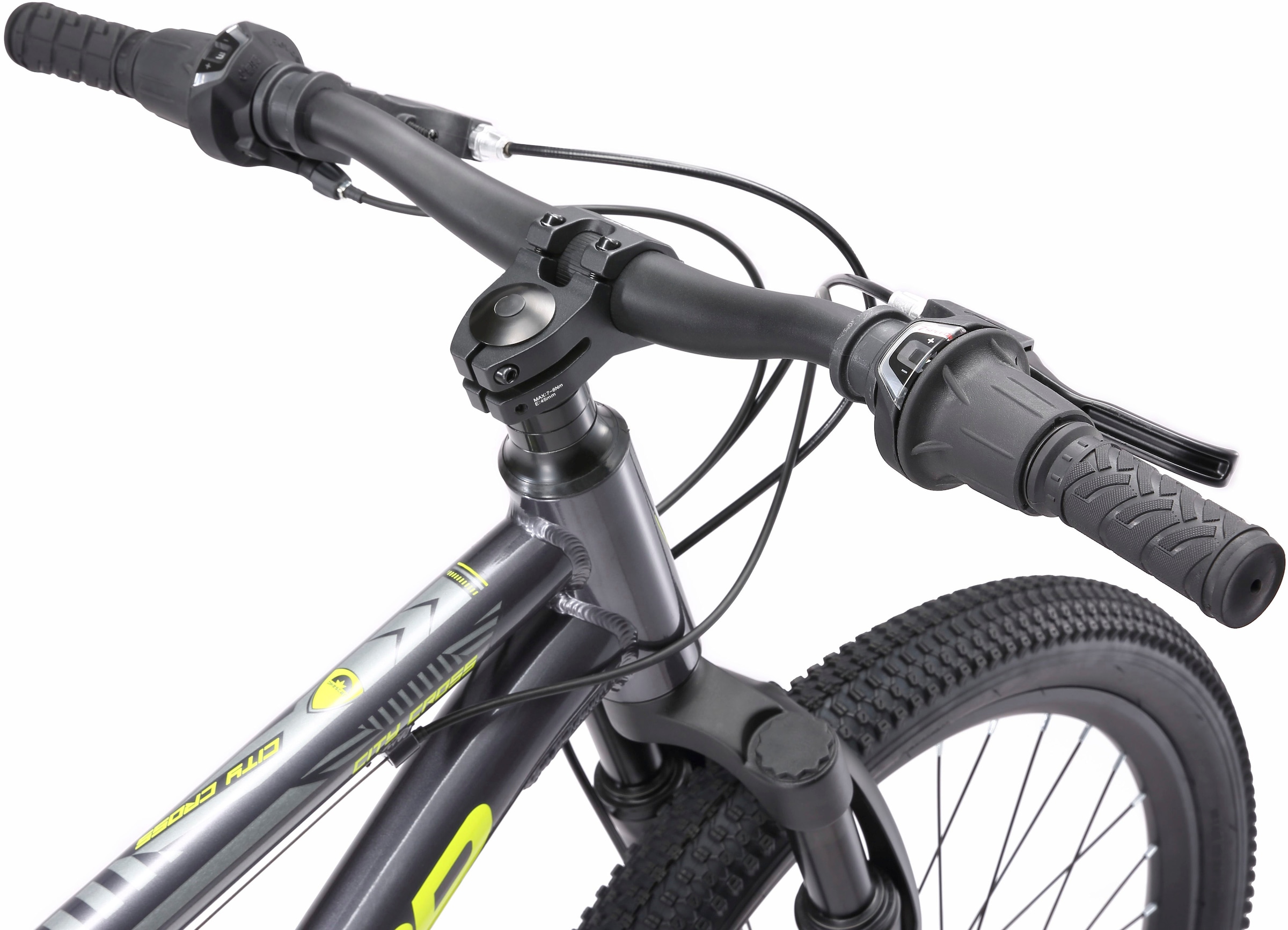 Bikestar Jugendfahrrad, 21 Gang, Shimano, RD-TY21 Schaltwerk, Kettenschaltung