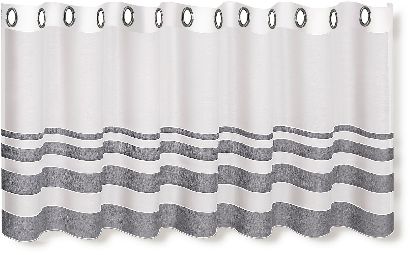 Gerster Scheibengardine "Eskil" Ösen 1 Stk. tlg. HxB: 50x140, mit modernem günstig online kaufen