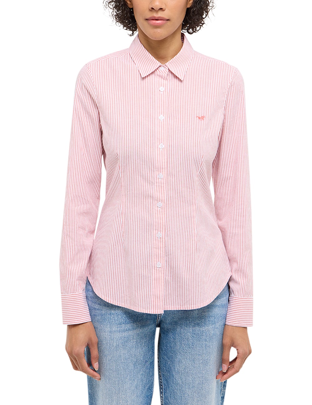 MUSTANG Langarmbluse "Damen Style Allegheny" günstig online kaufen