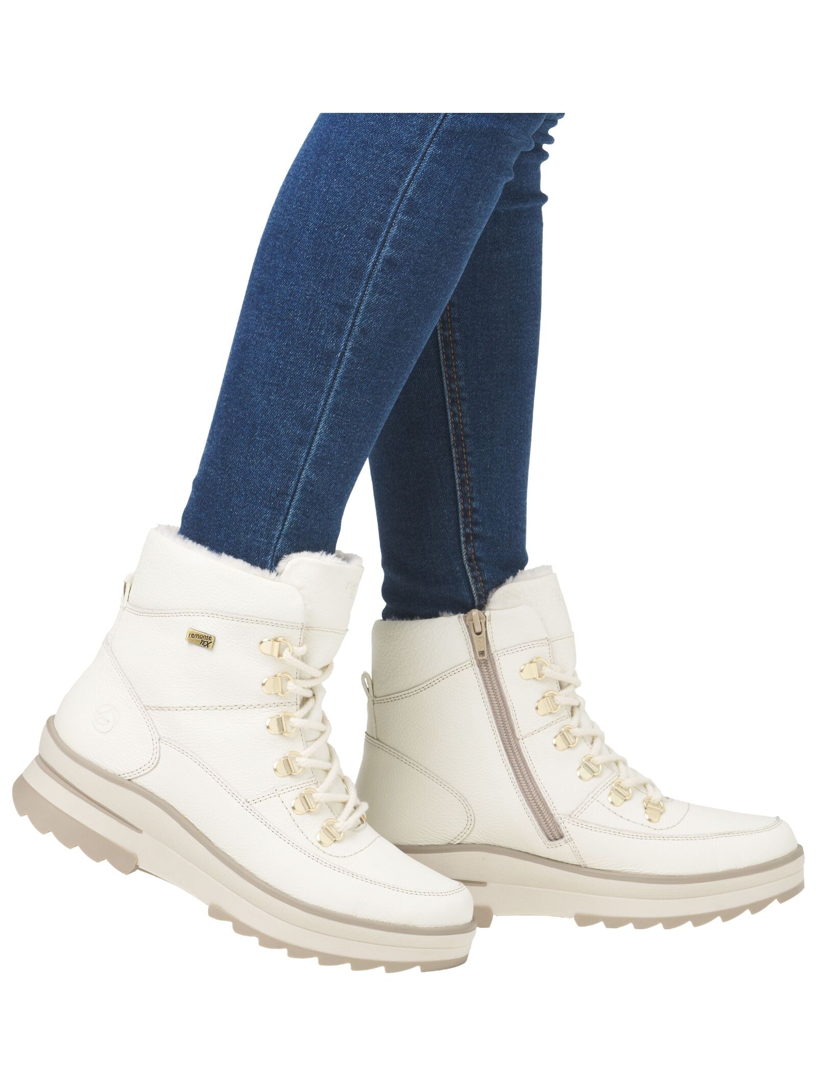 Remonte Schnürstiefelette »Remonte Stiefelette Glattleder«