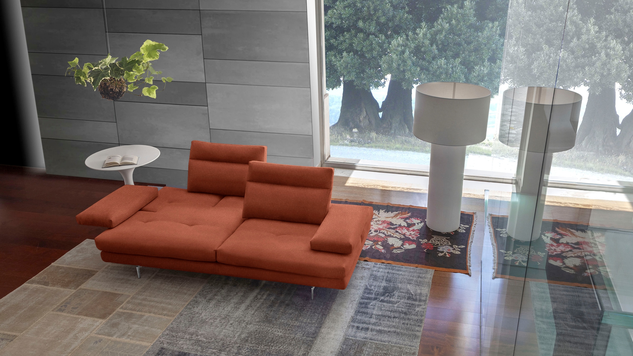 3,5-Sitzer »Toby Wing, italienisches Designsofa mit erstklassigem Sitzkomfort«,...