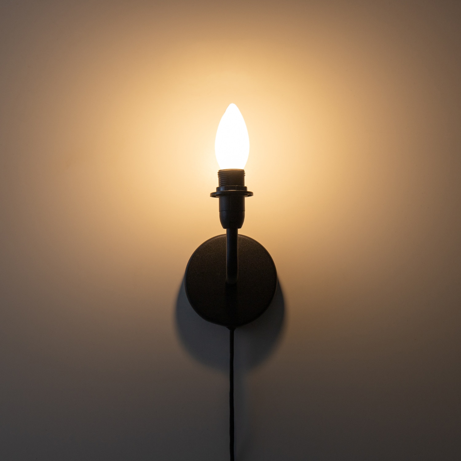 Kabellänge Wandleuchte | Lampe Home Innen Wohnzimmer BAUR Schalter Wandlampe Paco 3m »LUCA«, E14 Mit Flur flammig-flammig, 1