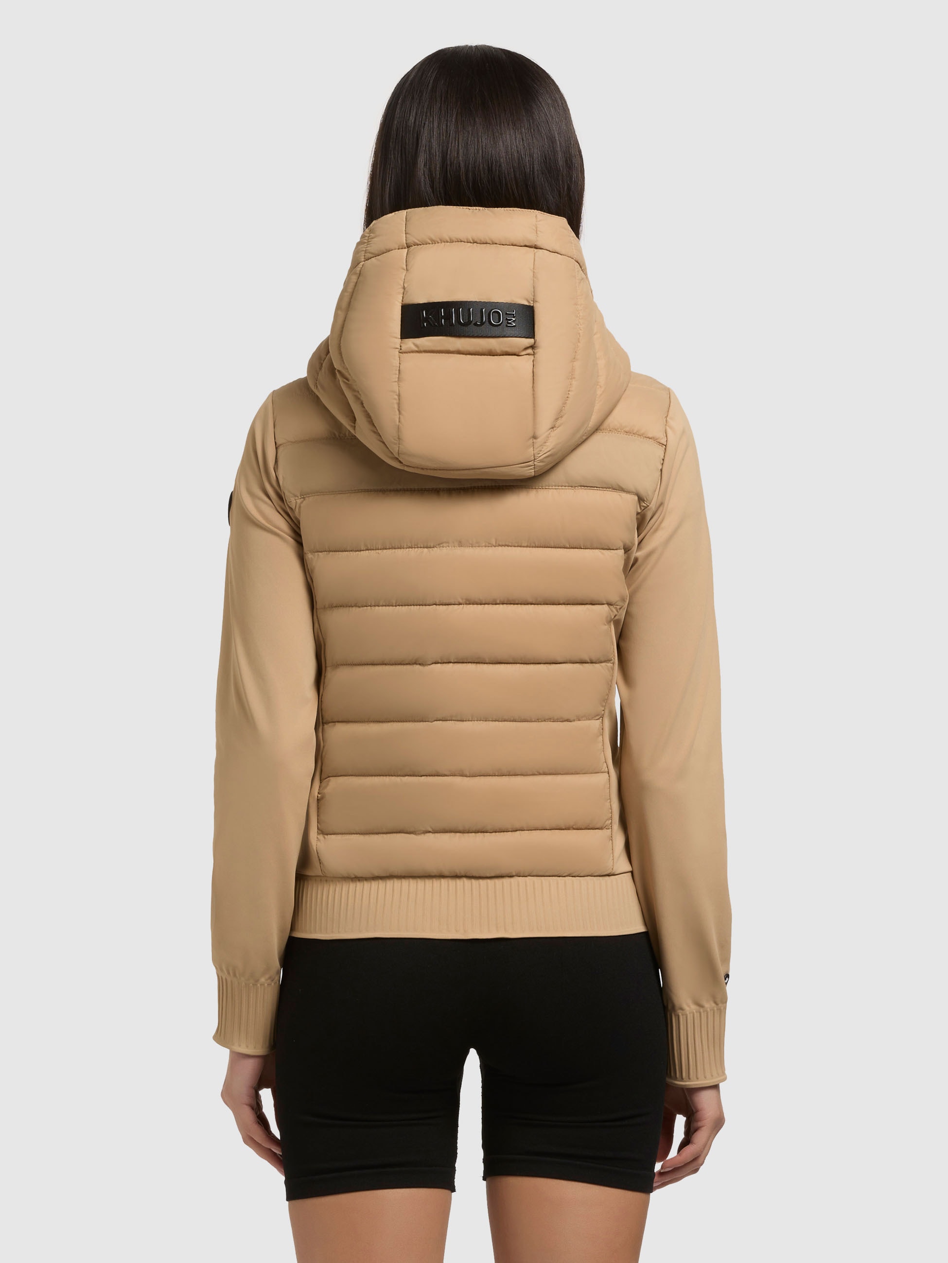 khujo Steppjacke »TIHA«, mit Kapuze