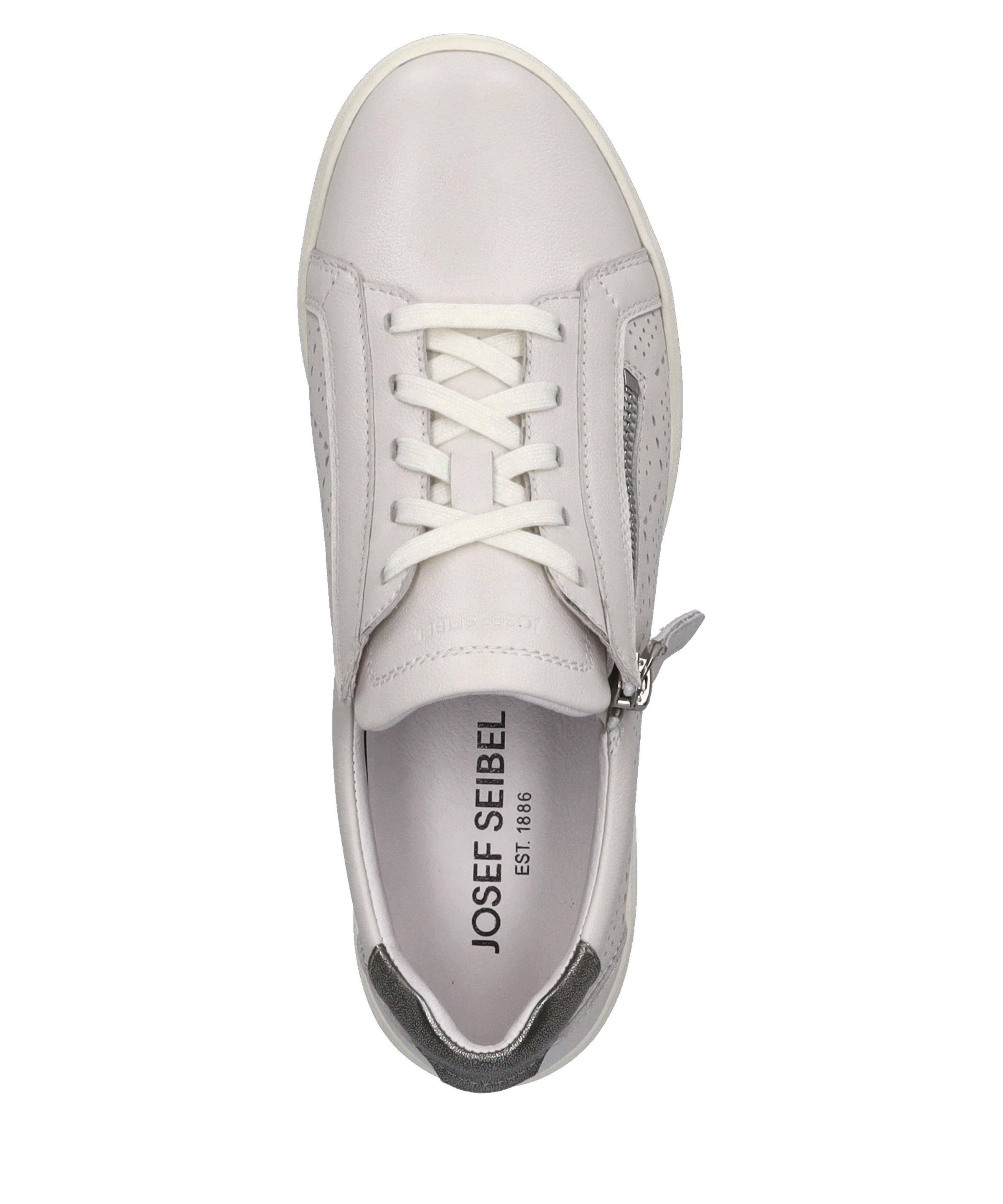 Josef Seibel Sneaker »Caren 65, weiss-platin«