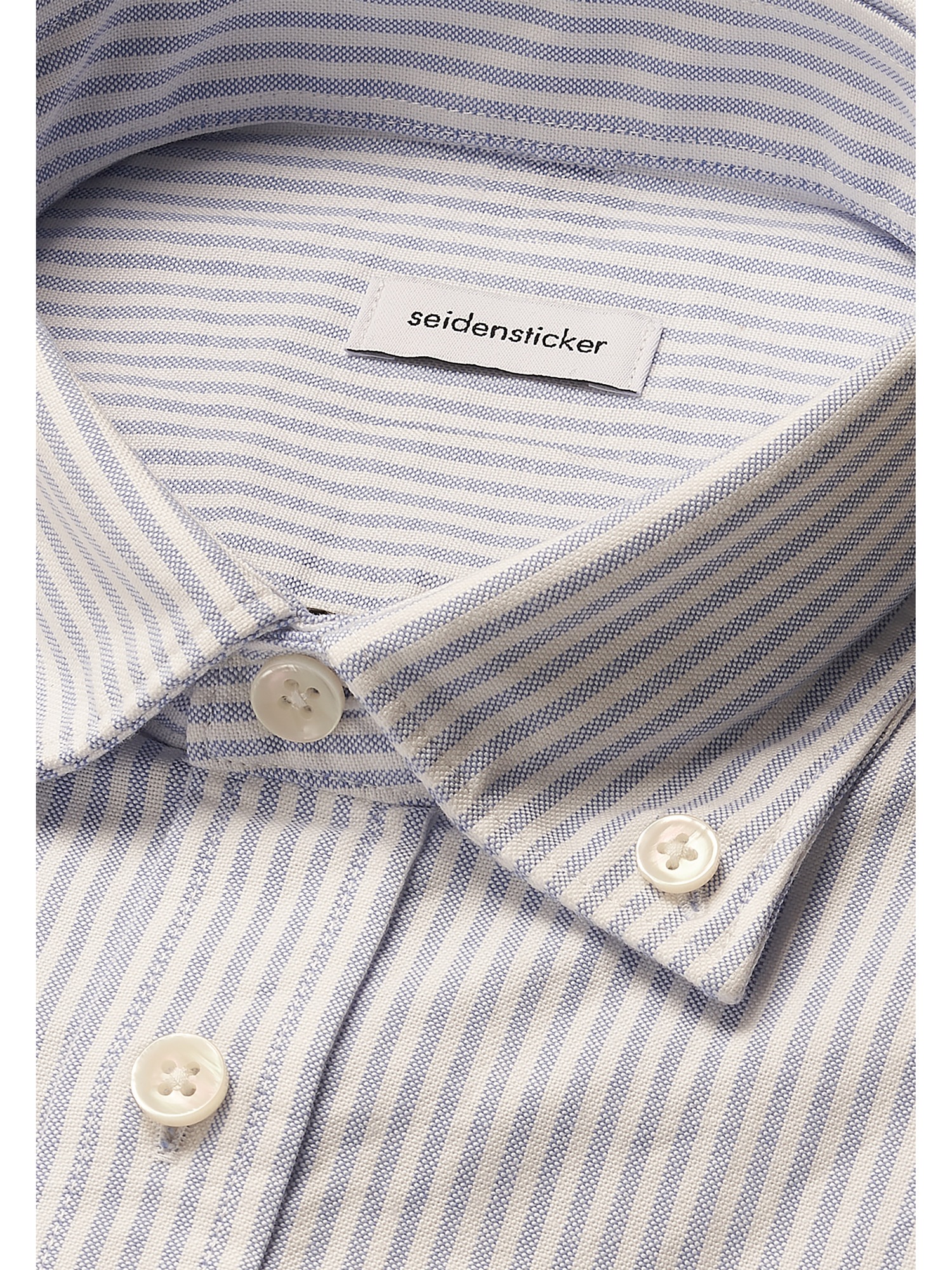 seidensticker Businesshemd, Regular Button-Down-Kragen Gestreift