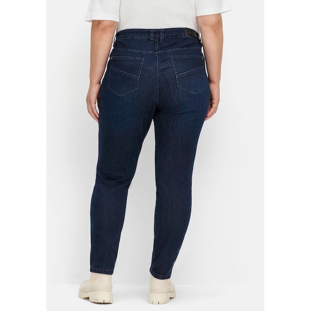 Sheego Stretch-Jeans »Große Größen«, mit aufgesetzten Taschen online kaufen  | BAUR