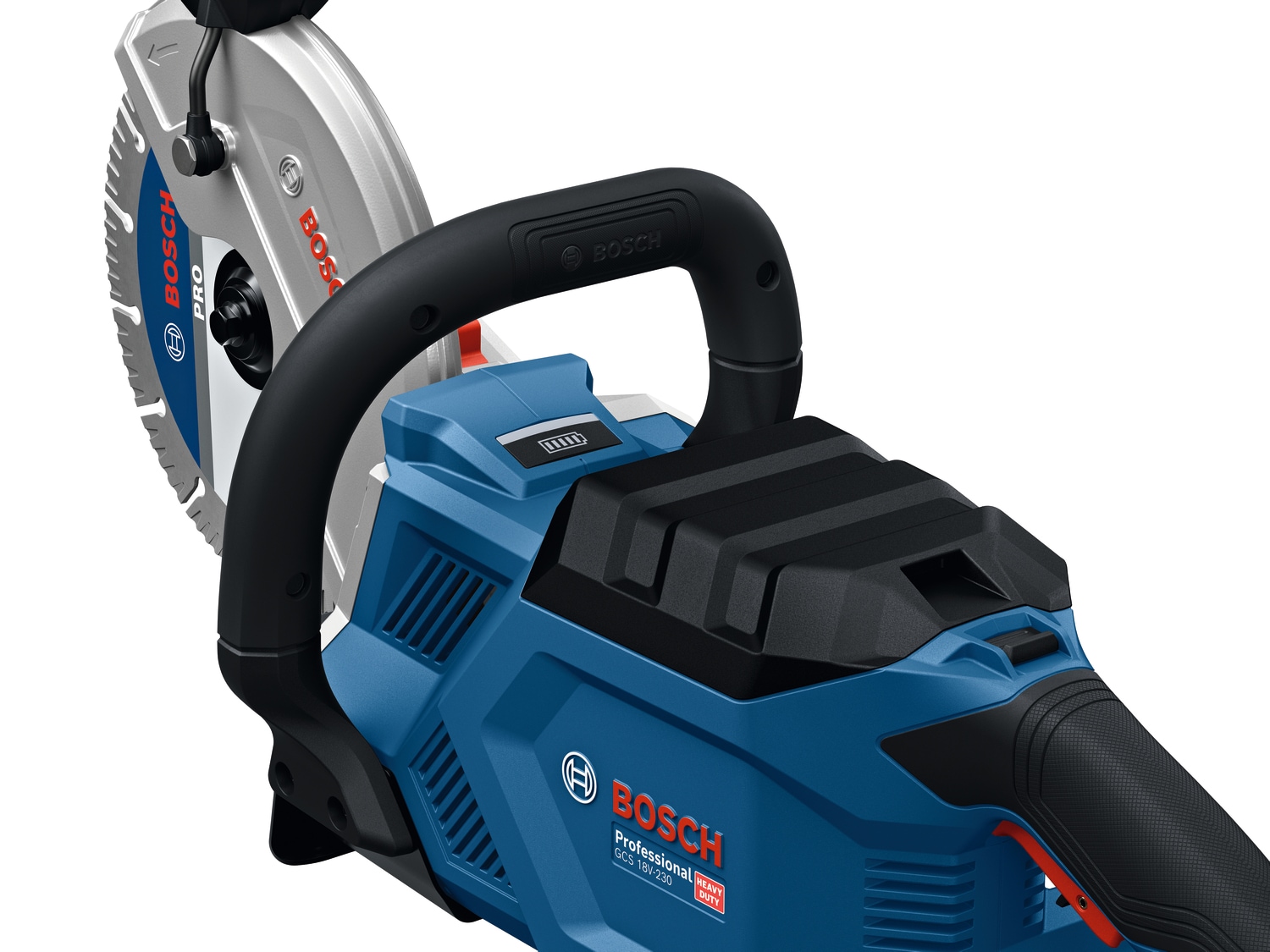 Bosch Professional Trennsäge »»GCS 18V-230 Professional««, (zum schnellen Trennen von Metall oder Beton), ohne Sägeblatt, ohne Akku, ohne Ladegerät
