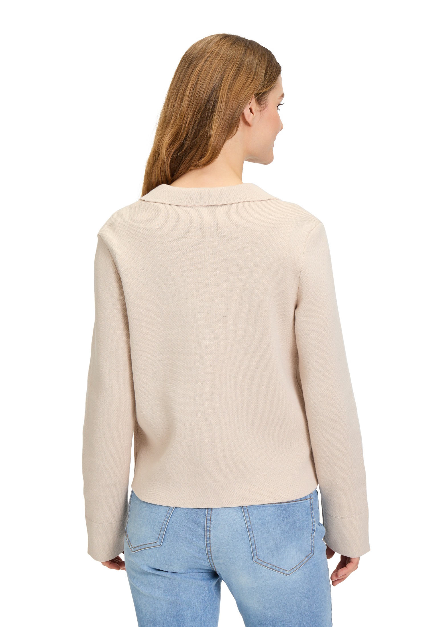 Betty Barclay Strickjacke »Betty Barclay Strickblazer mit aufgesetzten Taschen«, Knöpfe