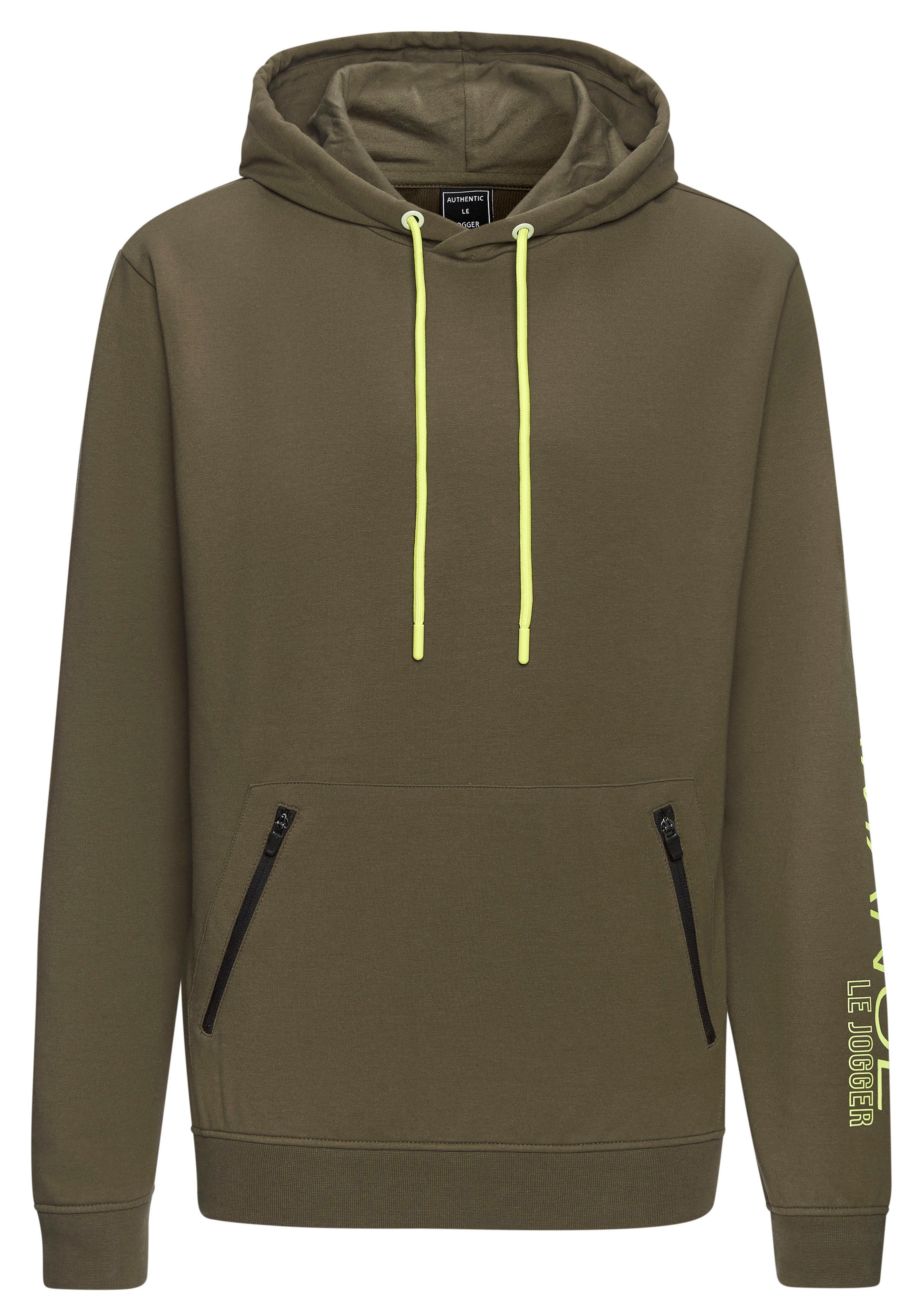 Le Jogger Performance Kapuzensweatshirt, mit praktischen Reißverschlusstasc günstig online kaufen