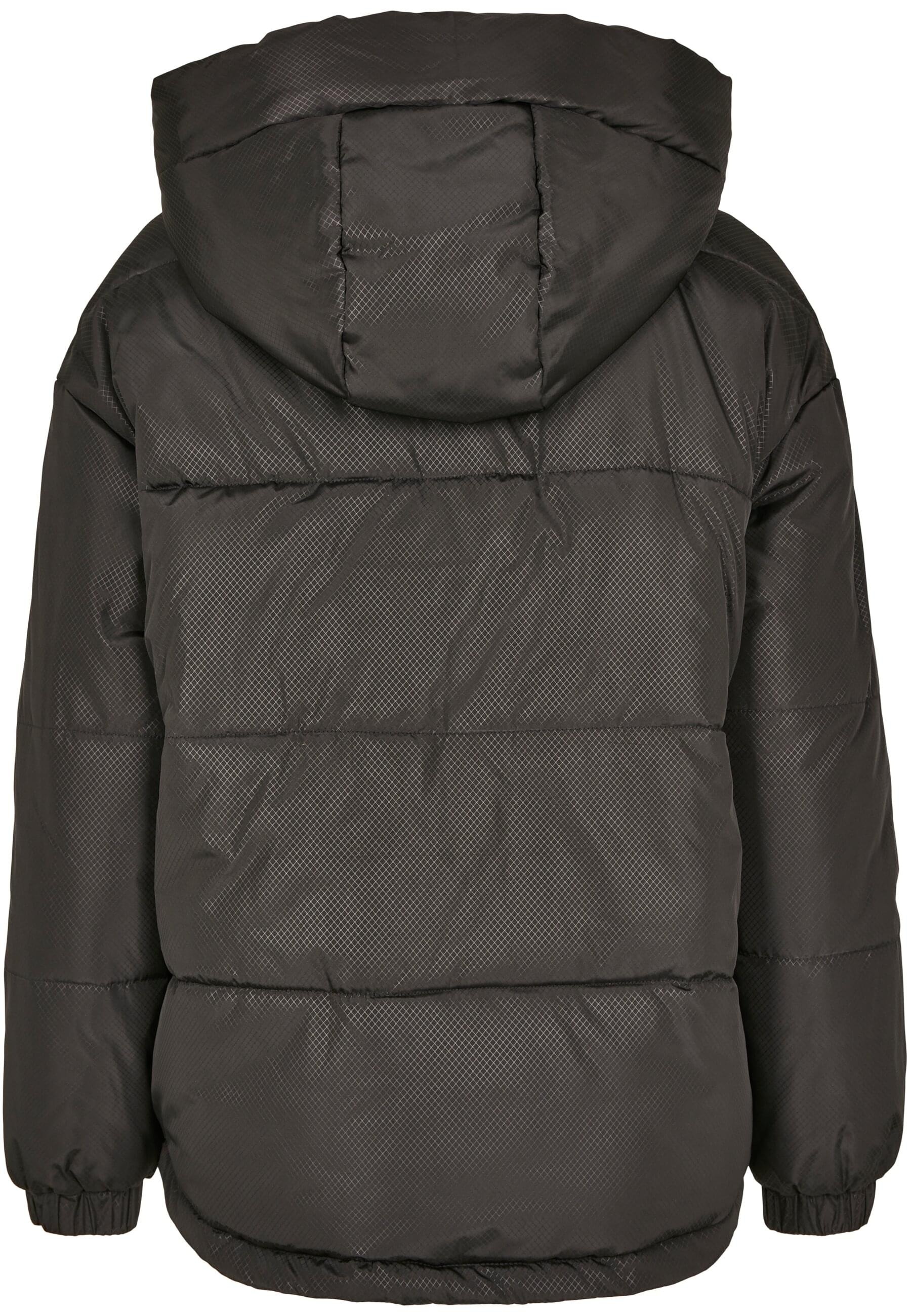 URBAN CLASSICS Winterjacke "Urban Classics Damen Ladies Oversized Hooded Pu günstig online kaufen