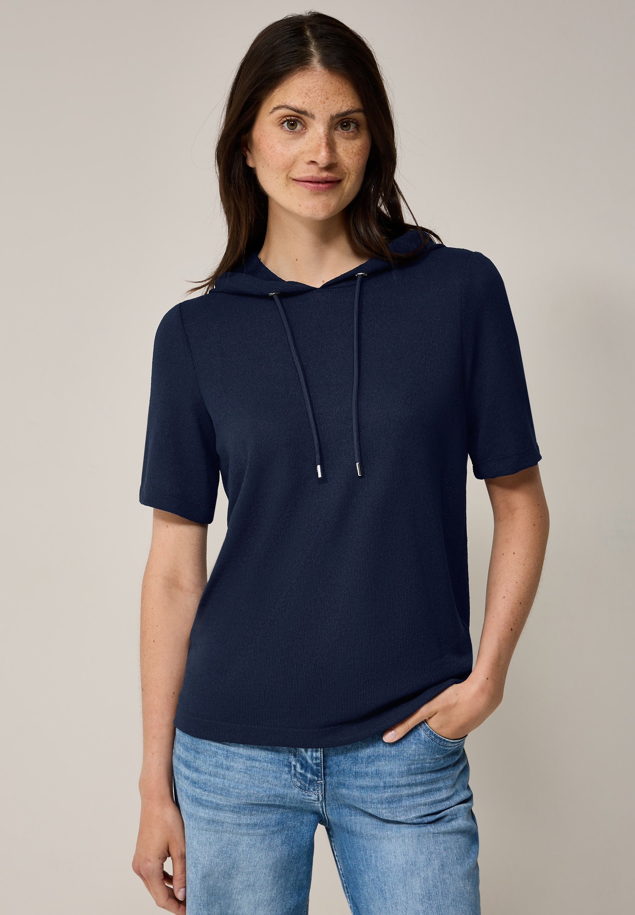 Cecil Kapuzenshirt, in Unifarbe günstig online kaufen