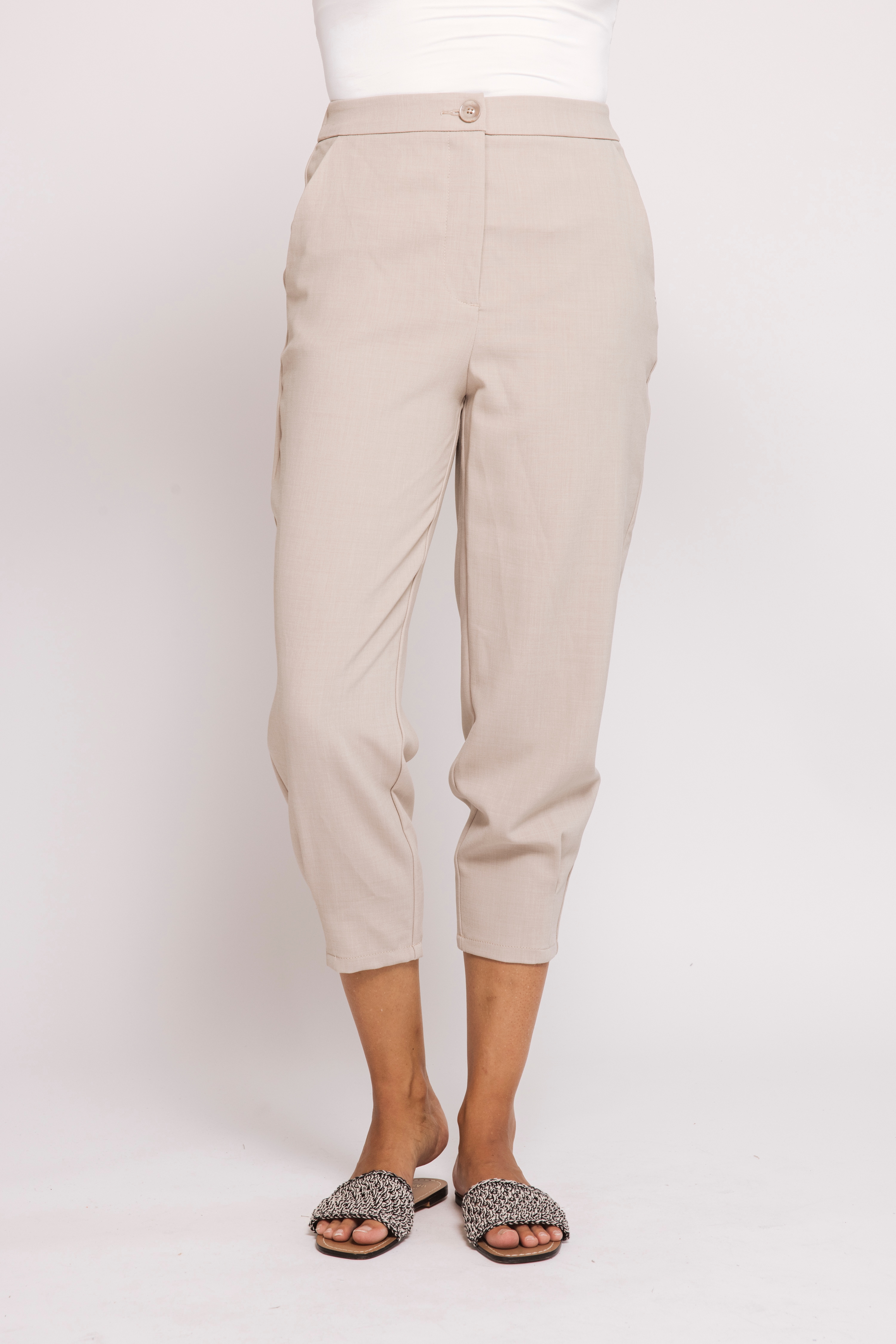 Zhrill 3/4-Hose "ZHBORDA" bequeme Passform, für lässigen Look, unifarben