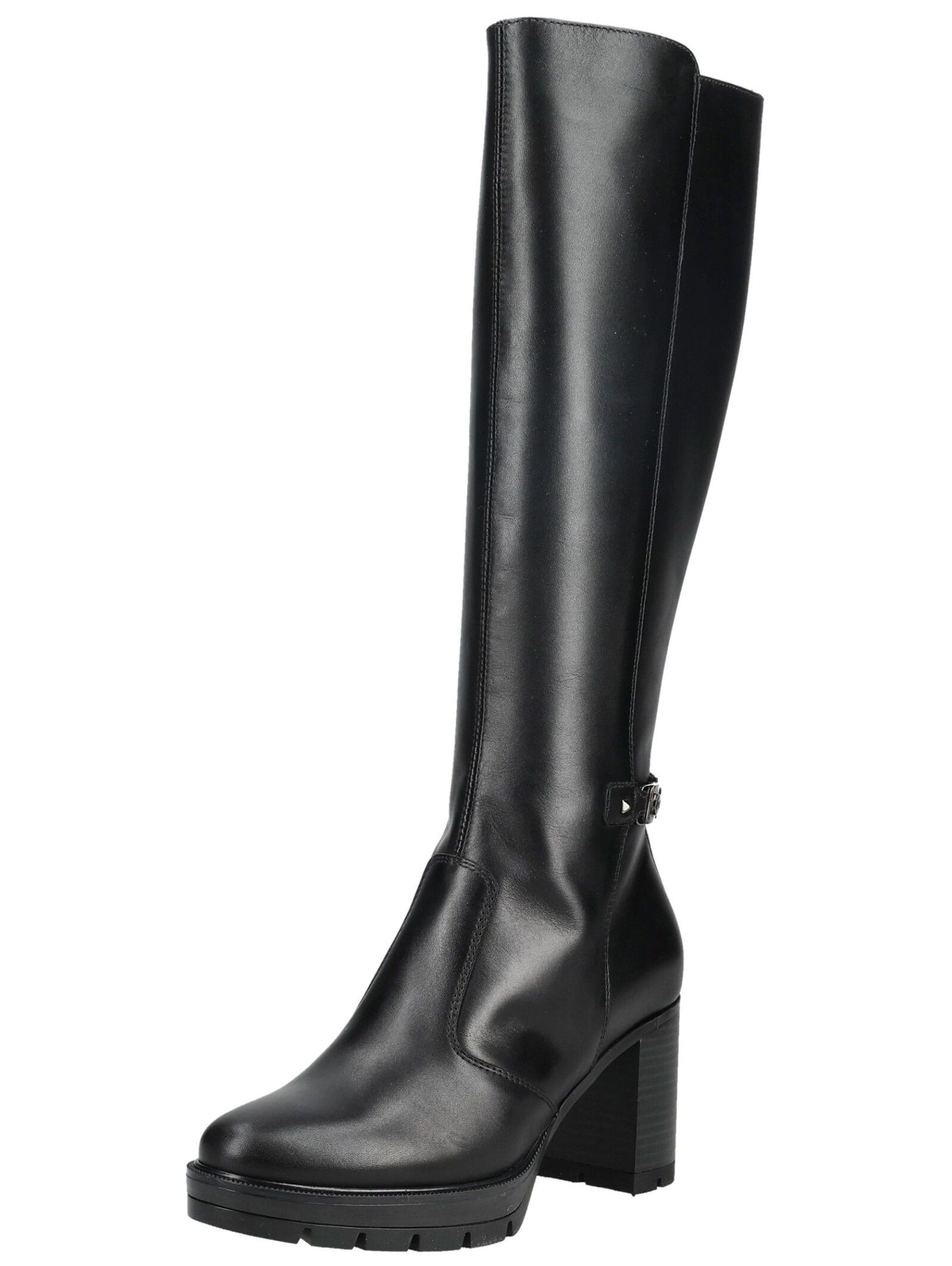 Nero Giardini High-Heel-Stiefel "Nero Giardini Stiefel Leder/Textil"