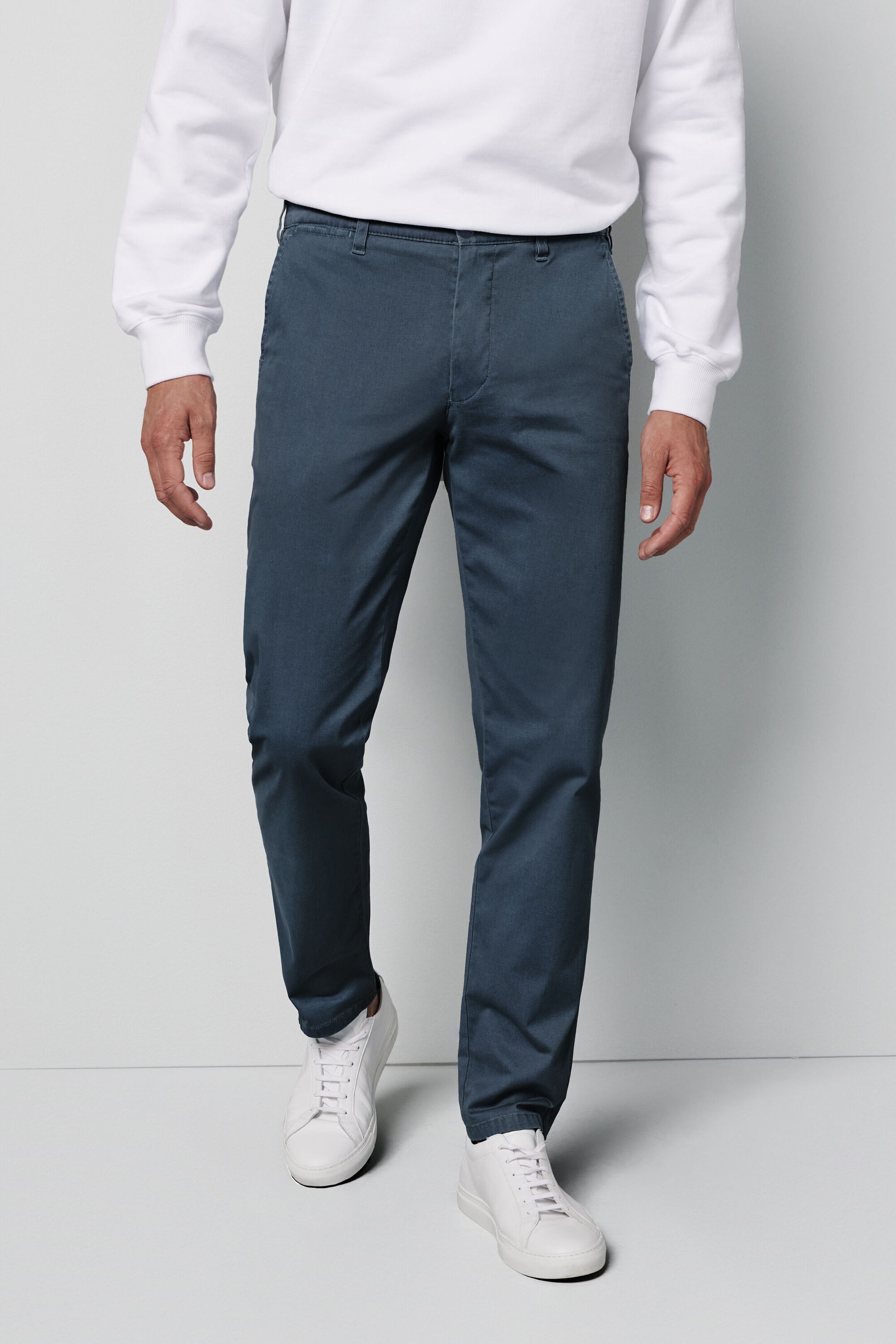 MEYER Chinos »M5 Chino«, im unifarbenen Design