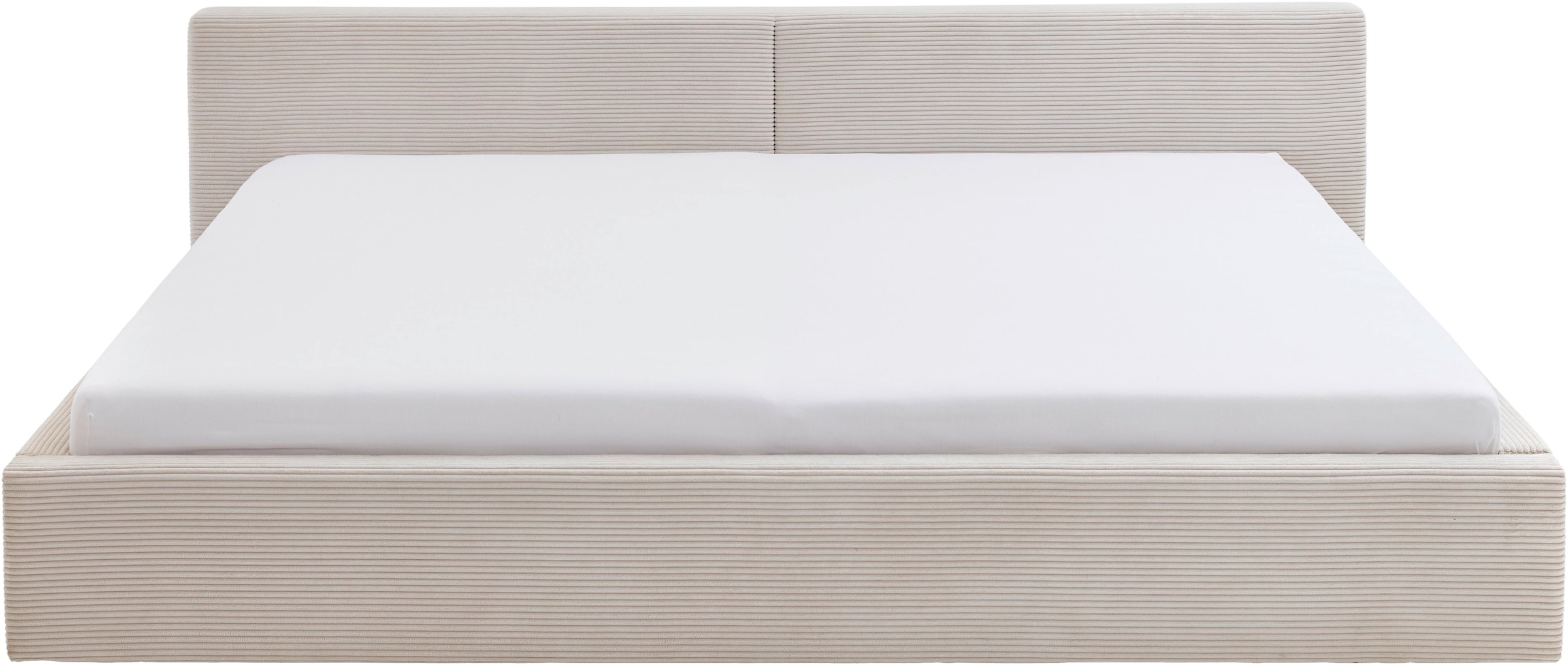 meise.möbel Polsterbett »CUBE in Cord, Familienbett 240x200cm, wahlweise mit Lattenrost« verschiedene Farben erhältlich