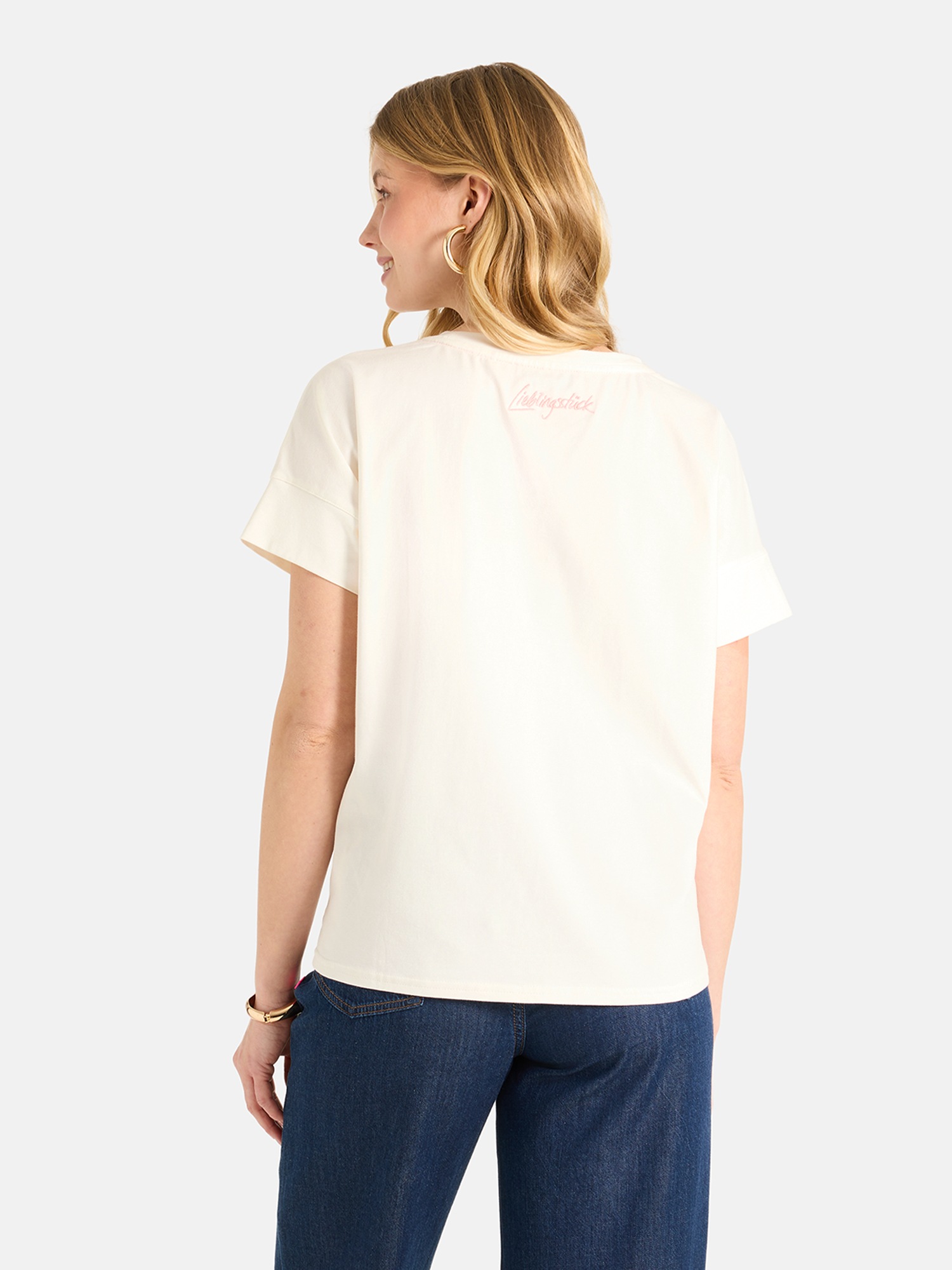 Lieblingsstück T-Shirt "DahliaL" mit floralem Print, Rundhals günstig online kaufen