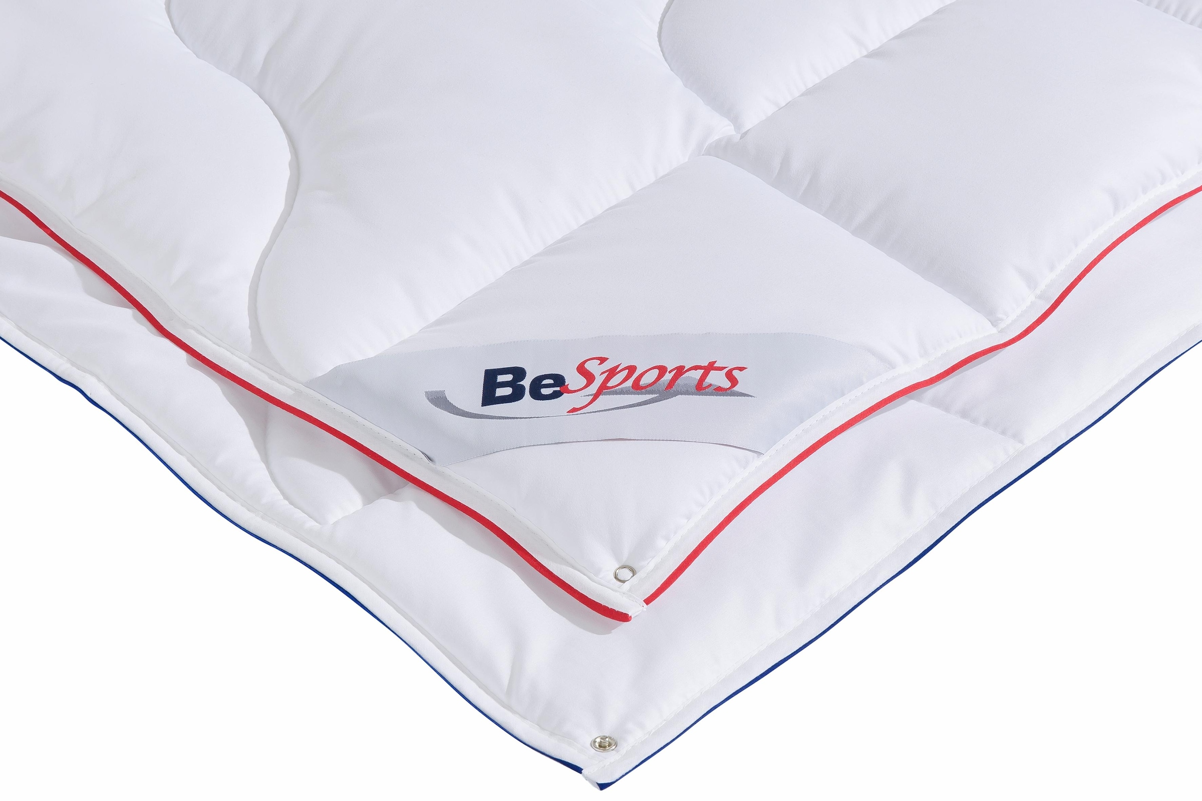 BeSports Bettdecke + Kopfkissen aus Hohenstein Premium«, \