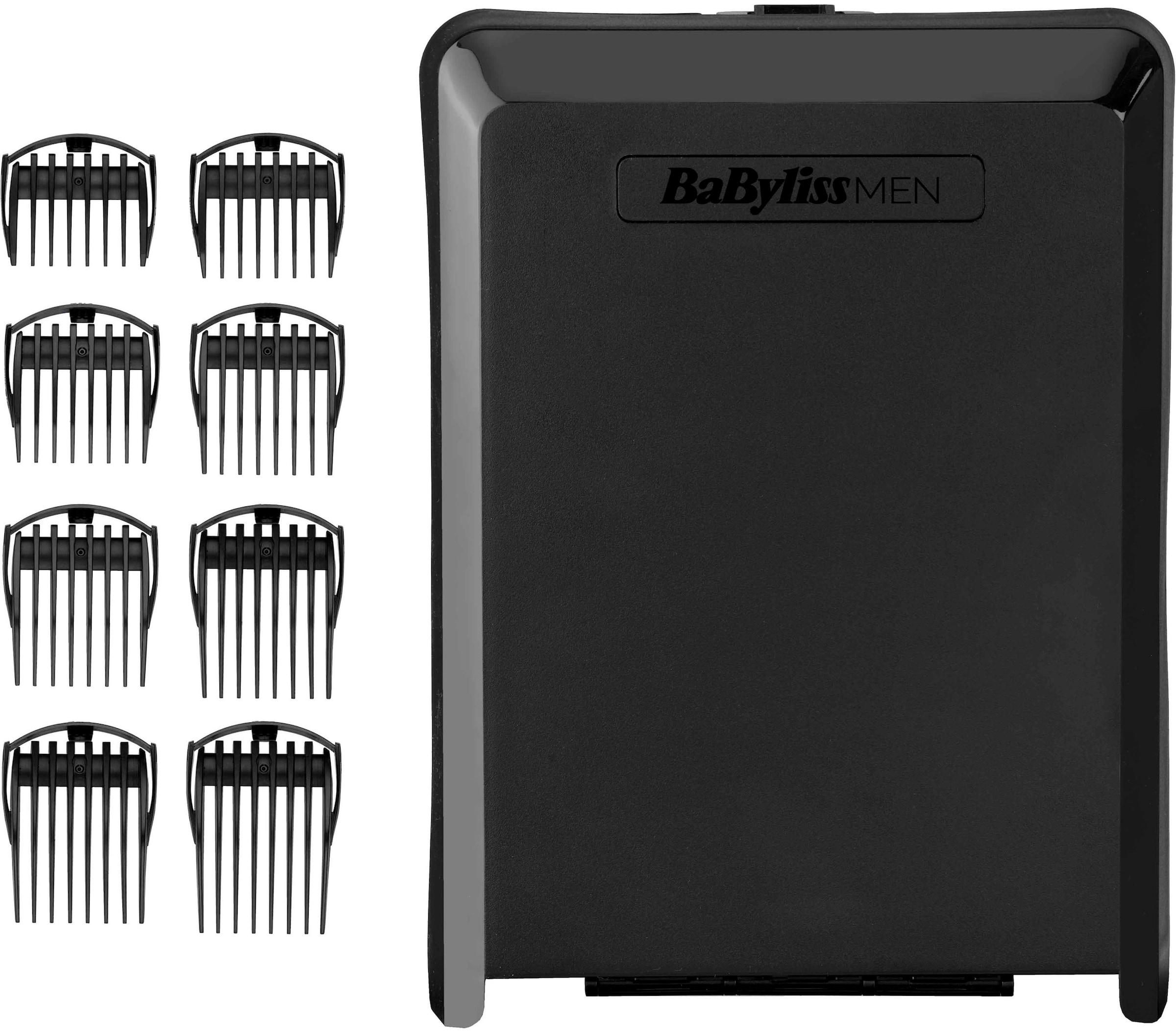 BaByliss Haarschneider »E990E MEN Japanese Steel«, 8 Aufsätze, mit digitaler Anzeige