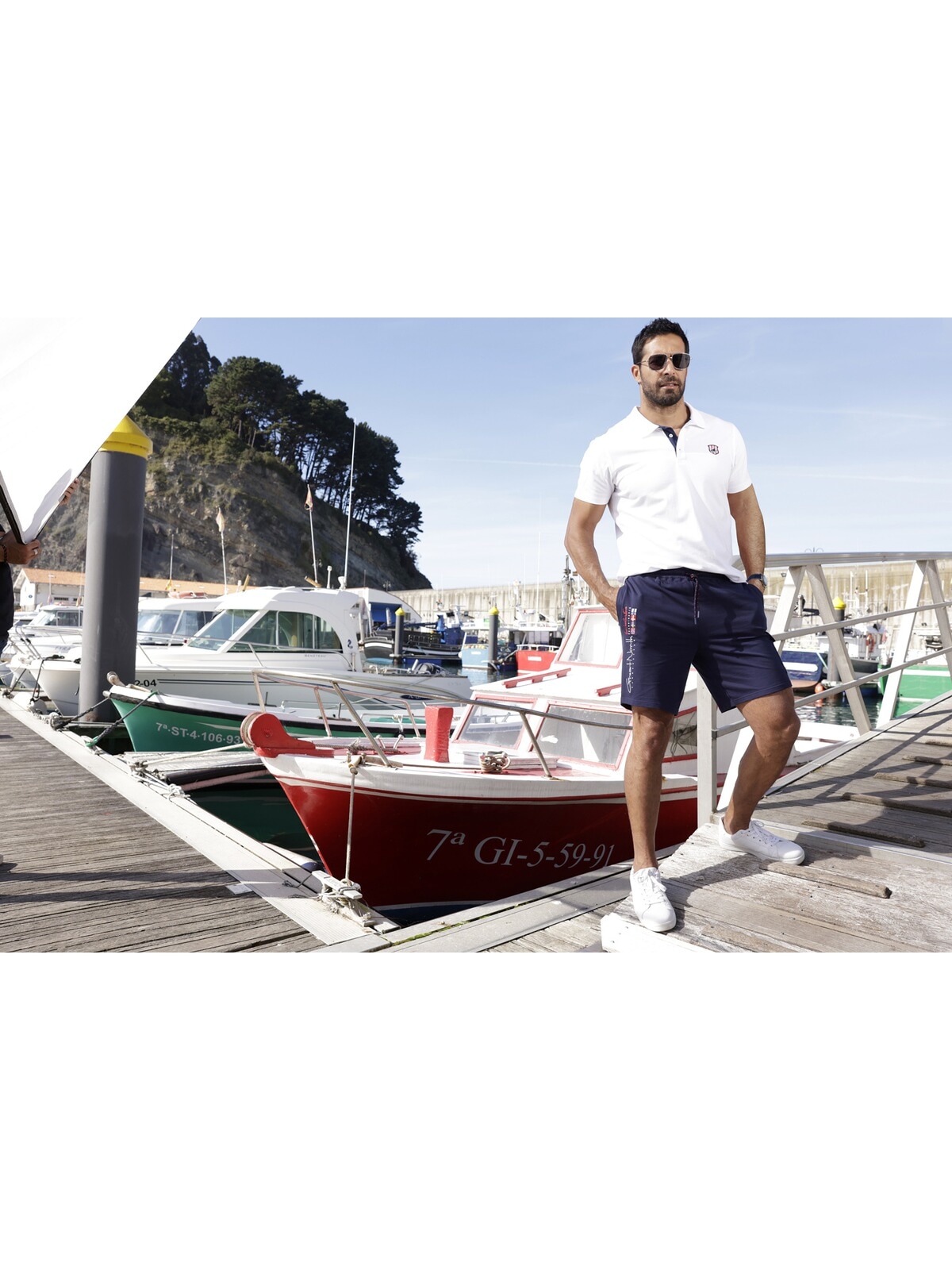 Jan Vanderstorm Sweatbermudas »Sweatbermuda HARTHAKNUT«, (1 tlg.)