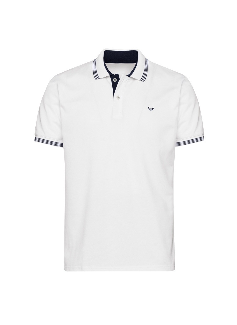 Trigema Poloshirt »TRIGEMA Poloshirt mit kontrastfarbigen Akzenten«, (1 tlg.)