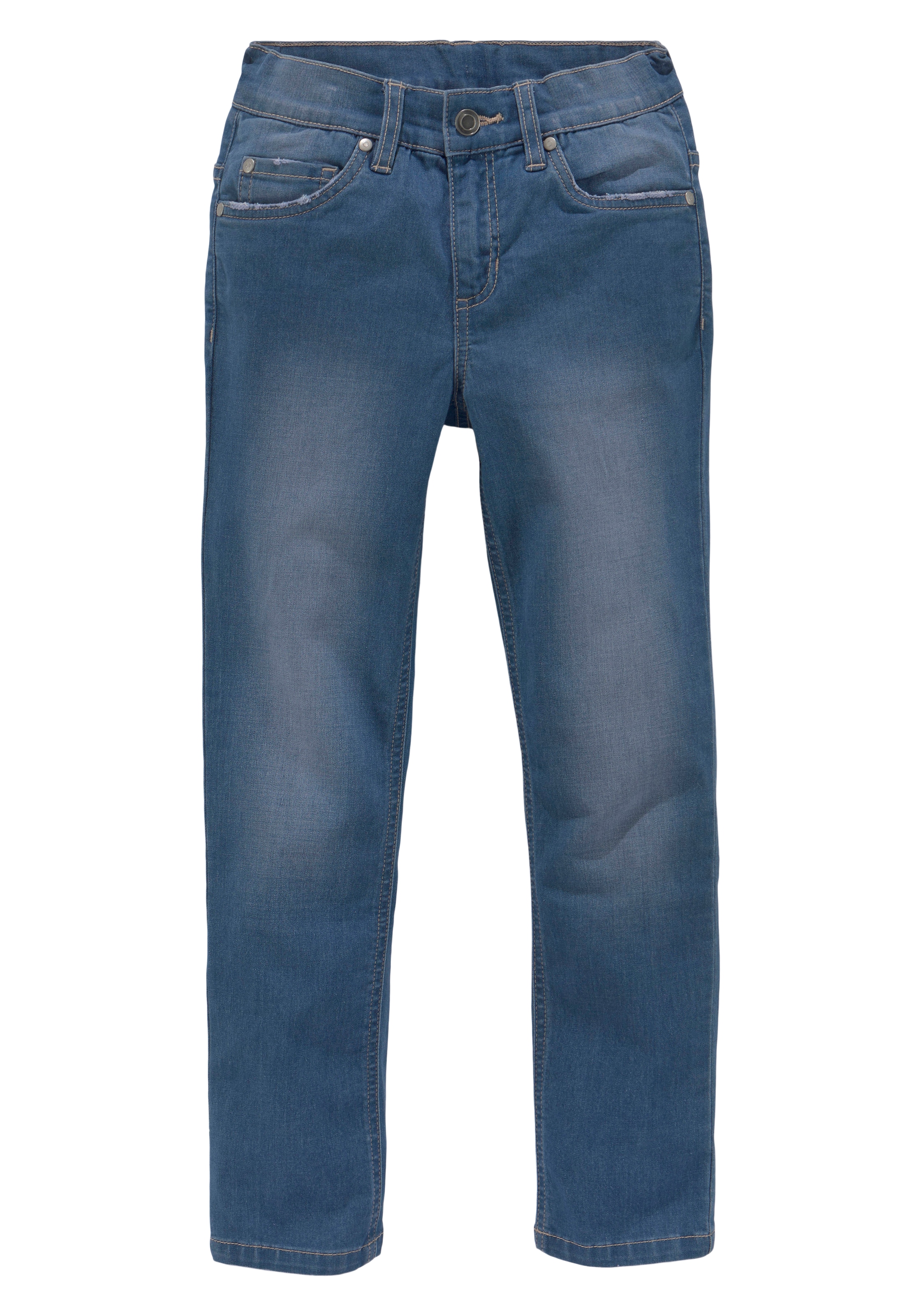 DELMAO Stretch-Jeans »für Jungen«, in bequemer Stretchqualität