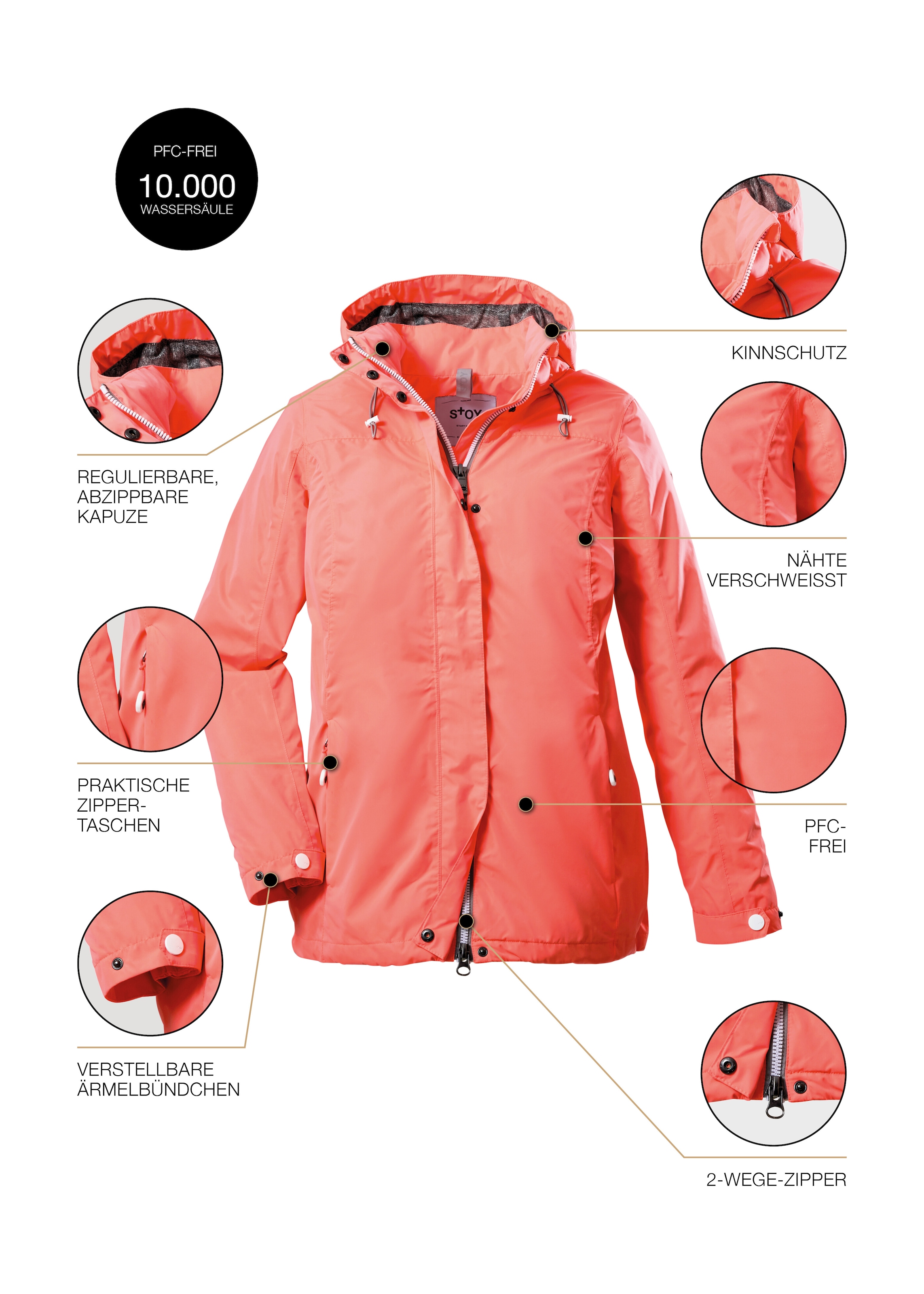 STOY Outdoorjacke »STS 11 WMN JCKT«