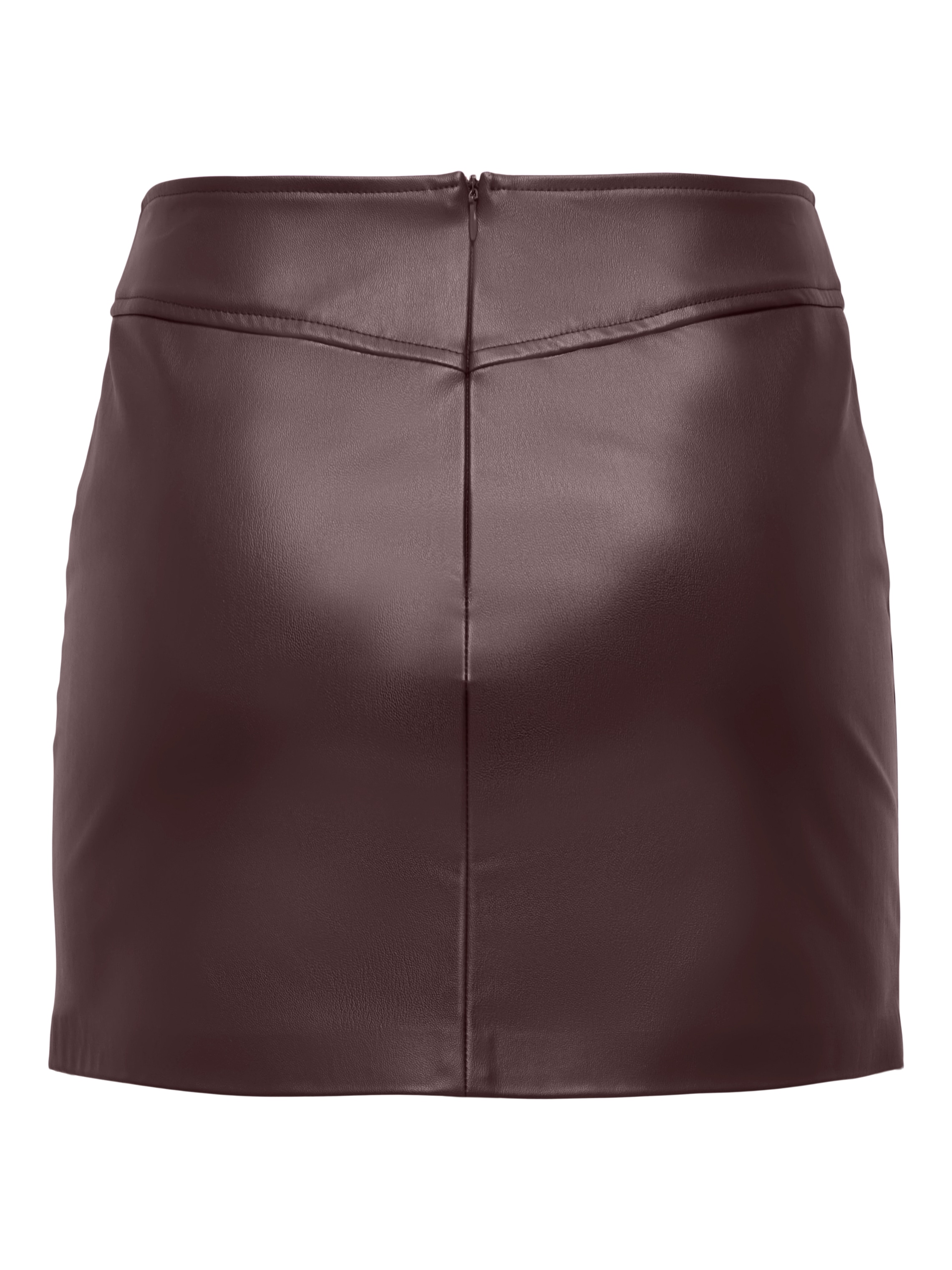 ONLY Lederimitatrock "ONLBITTEN FAUX LEATH MINI SKIRT CC OTW" Lederimitat