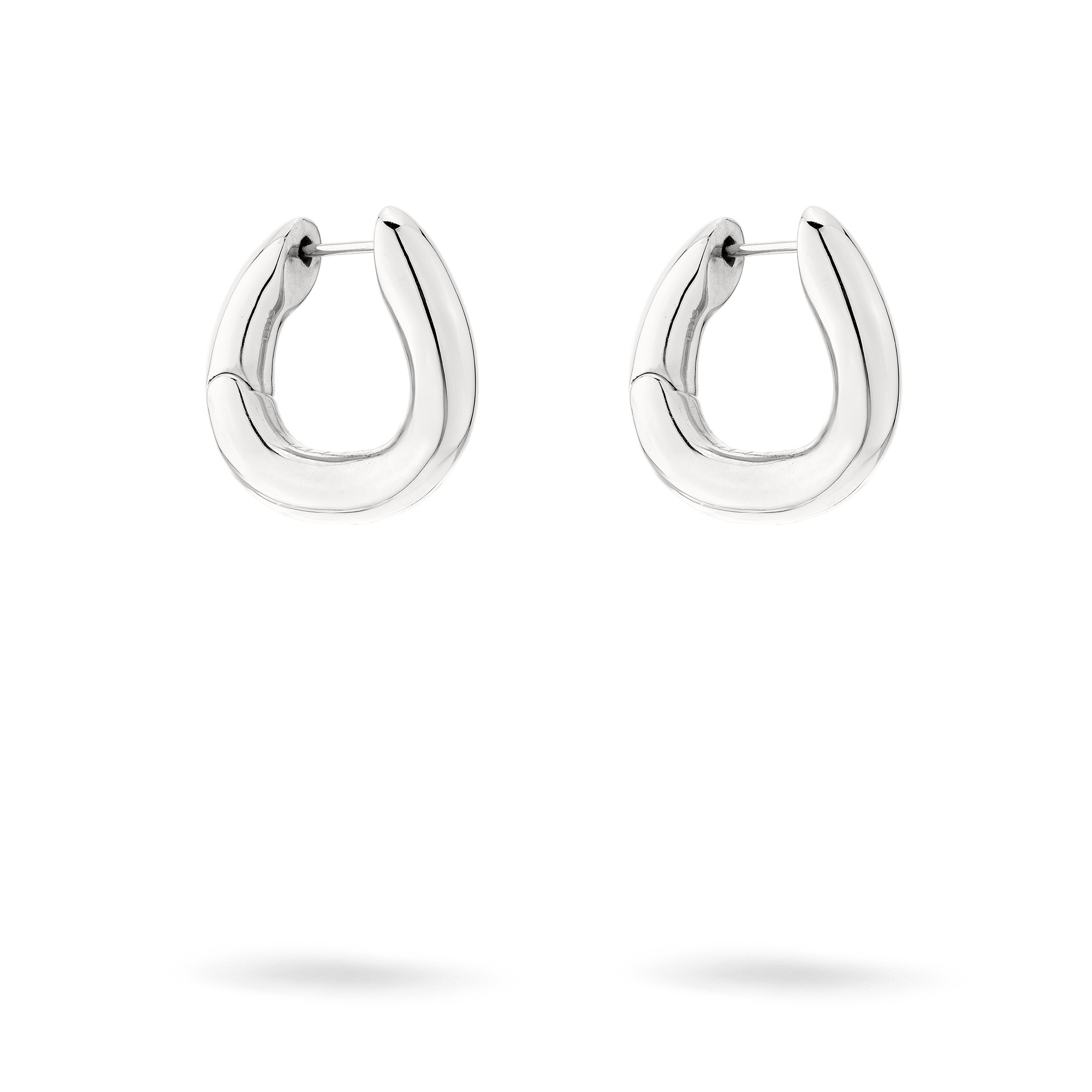 Liebeskind Berlin Paar Creolen »Schmuck Geschenk Edelstahl Ohrringe The Organic«, Einhänger abnehmbar