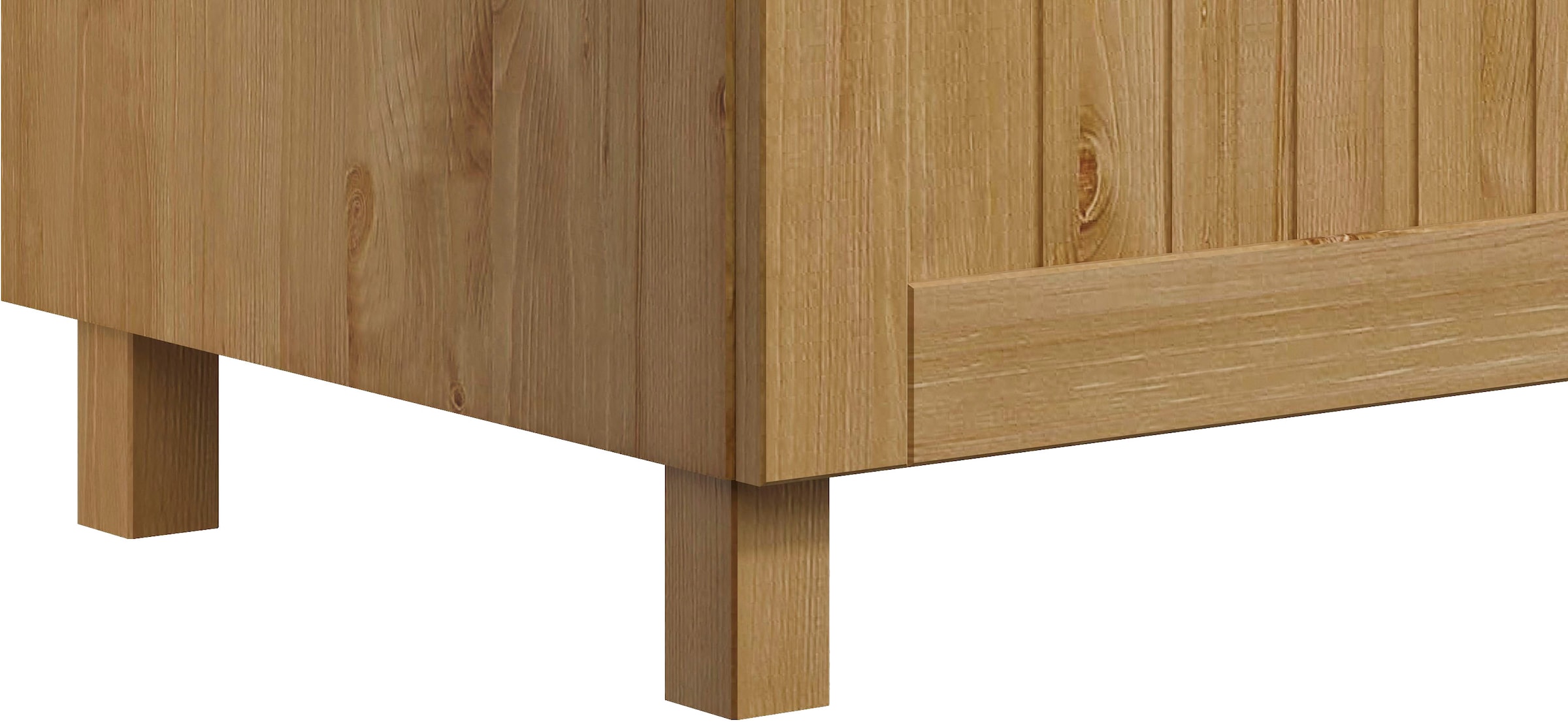 Home affaire Garderobenschrank »Juventus« 1 Stk. tlg. aus massiver Kiefer, Breite  67cm, mit Kleiderstange