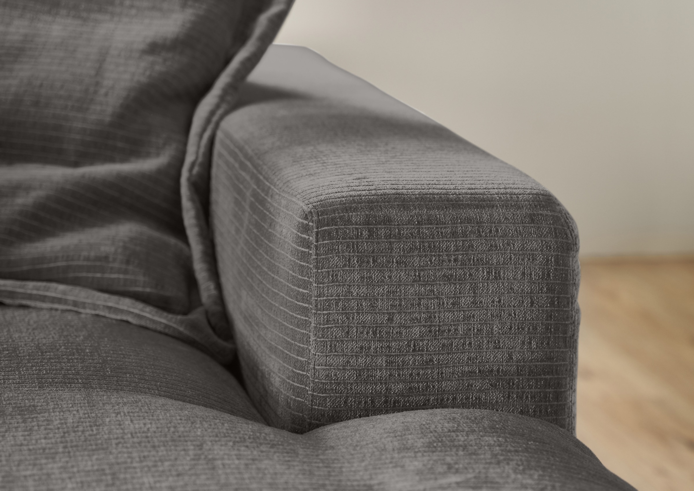 Musterring Ecksofa »Lucia«, verschiedene Farben, großer Longchair mit Armlehne, B330 x T190 cm